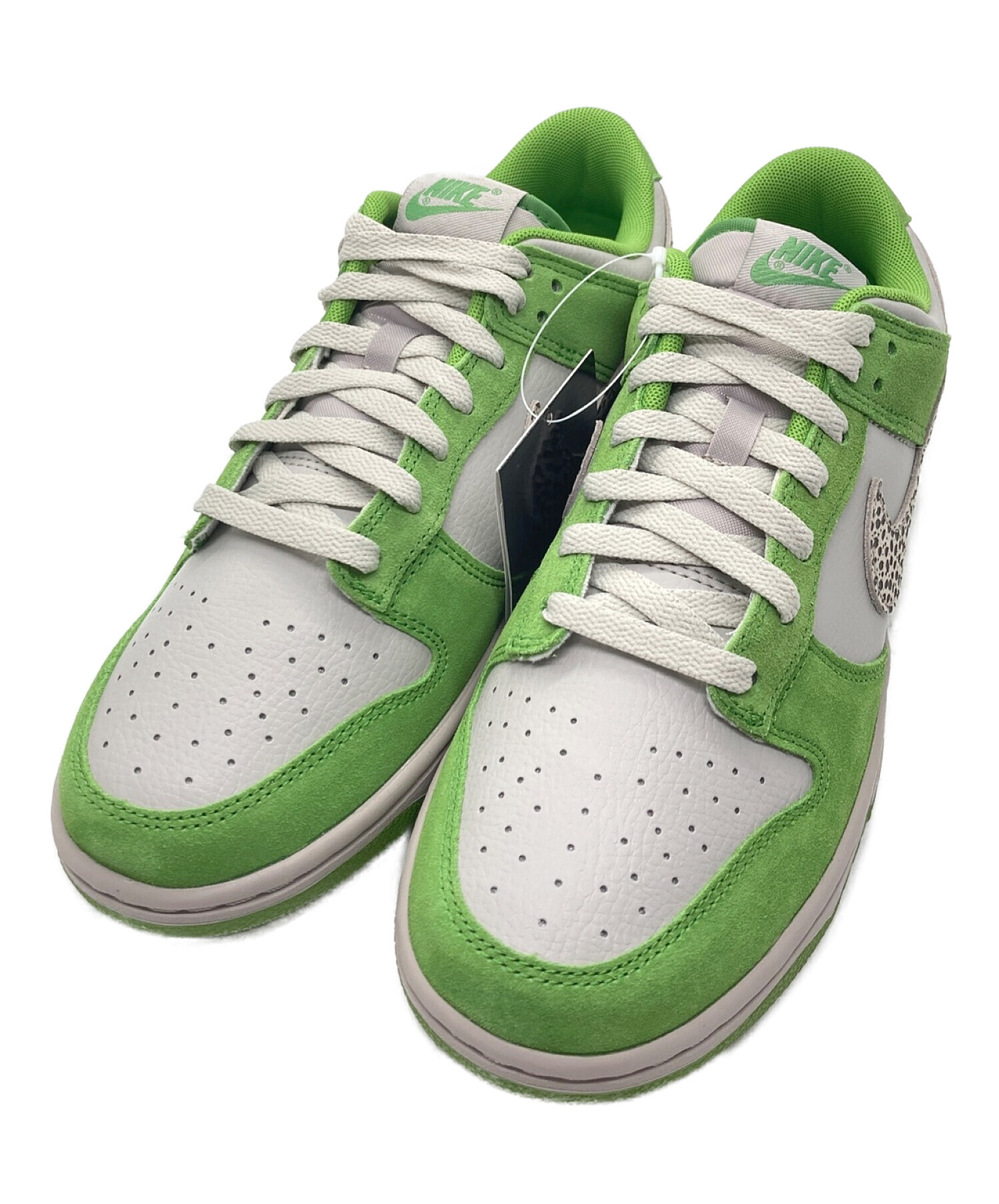 NIKE (ナイキ) Dunk Low AS SAFARI SWOOSH 黄緑 サイズ:27.5