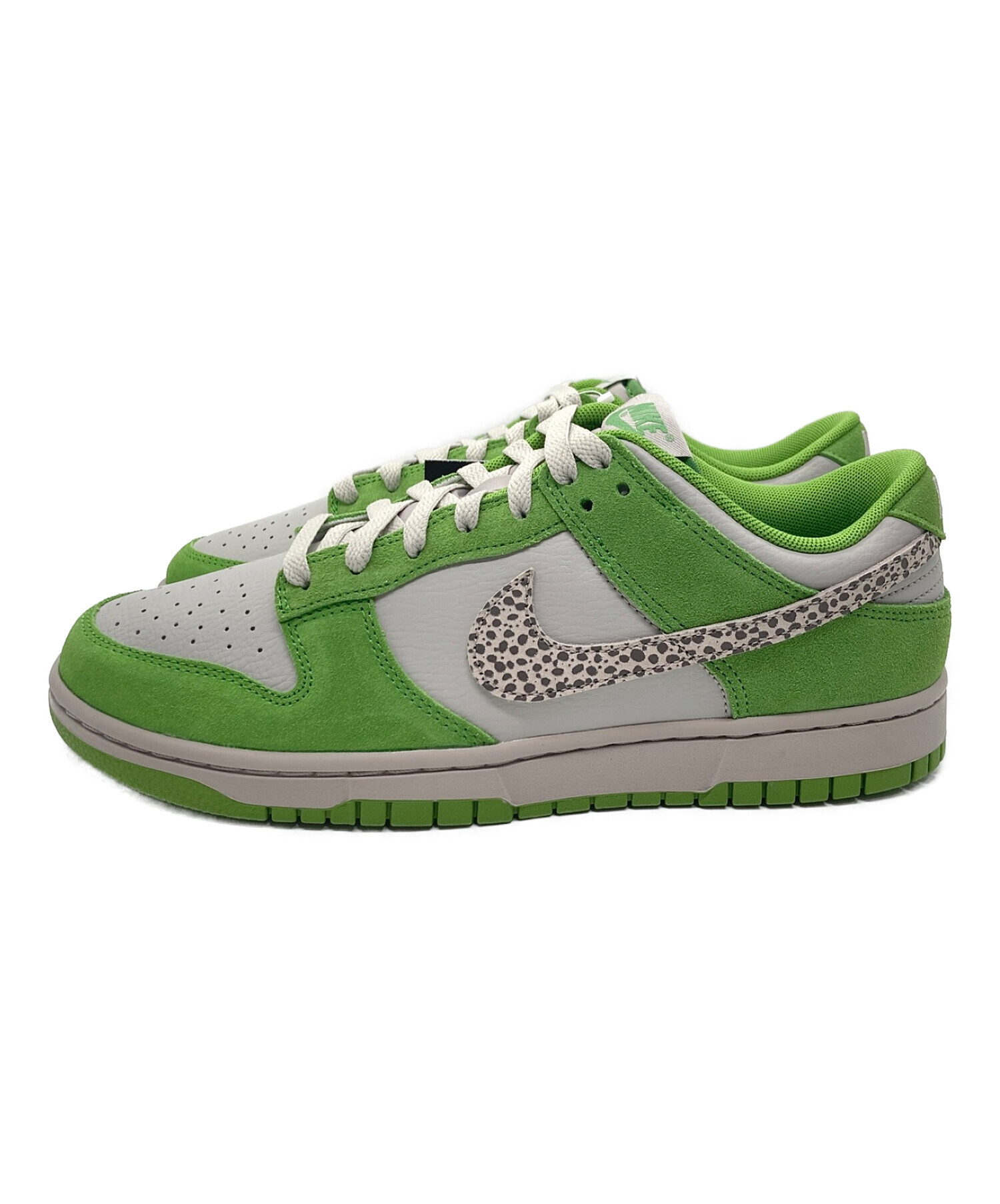 NIKE (ナイキ) Dunk Low AS SAFARI SWOOSH 黄緑 サイズ:27.5