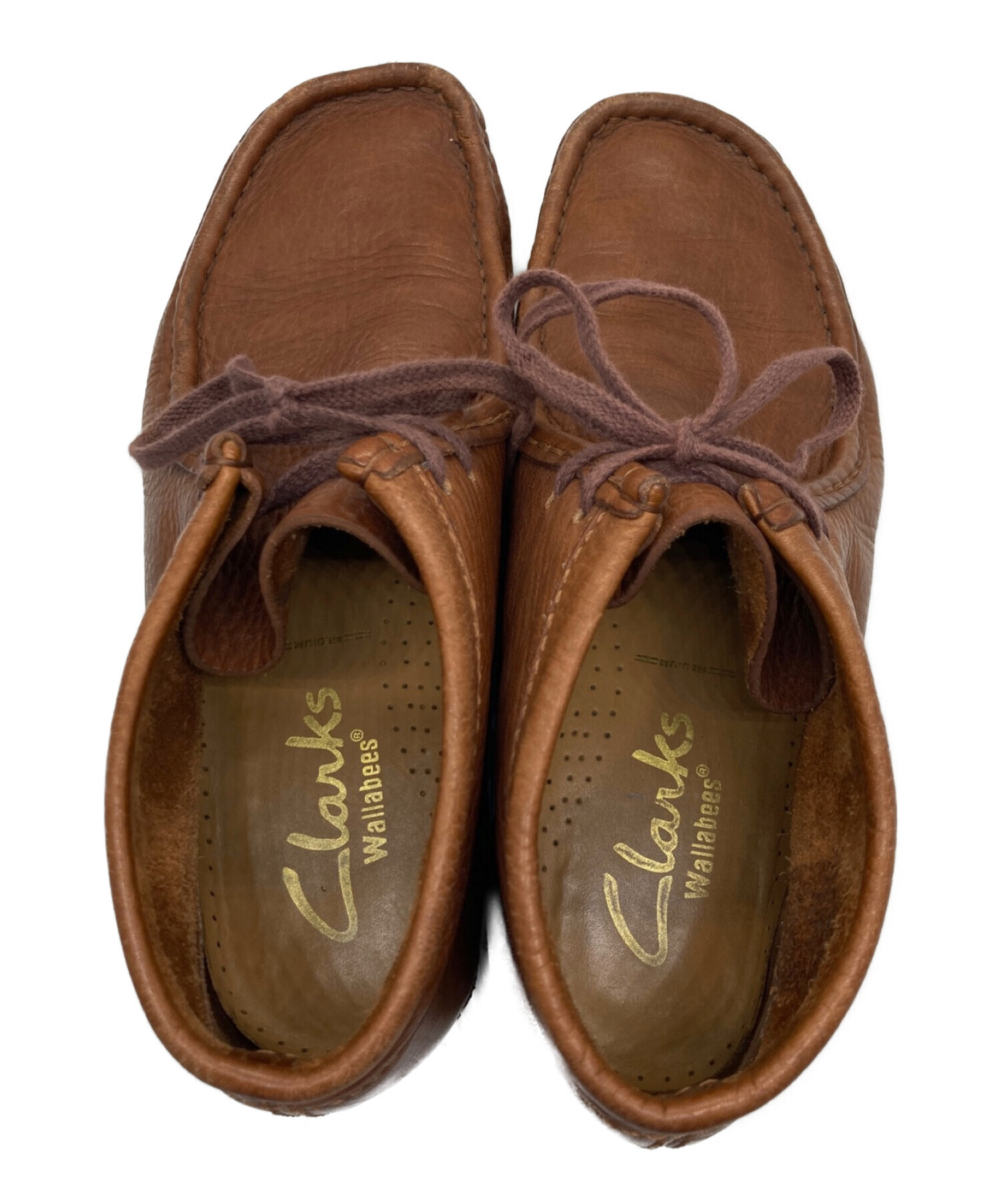 CLARKS (クラークス) ワラビーブーツ ブラウン サイズ:27.5