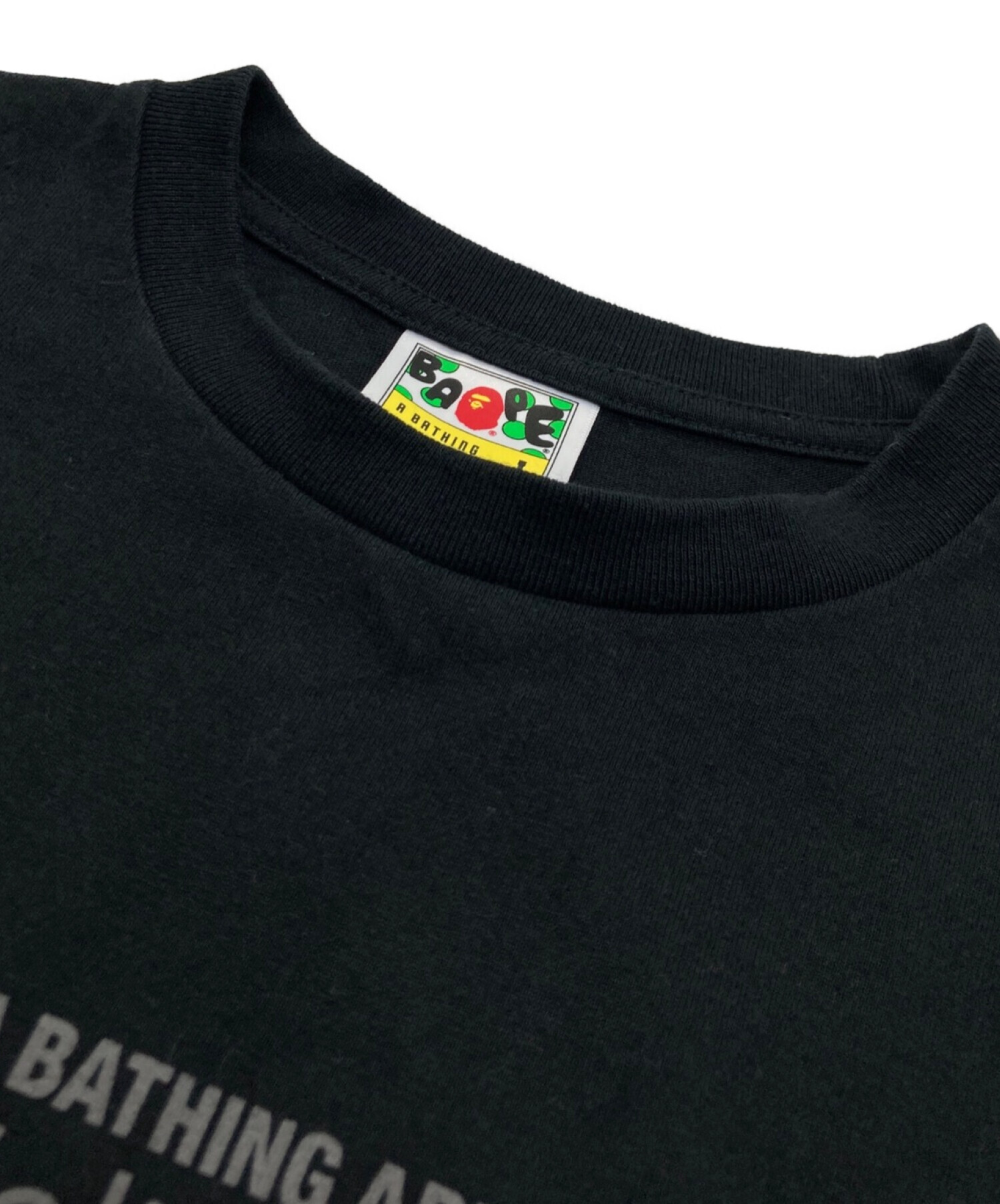 A BATHING APE (ア ベイシング エイプ) Helinox (ヘリノックス) BAPE X HELINOX TEE ブラック サイズ:L