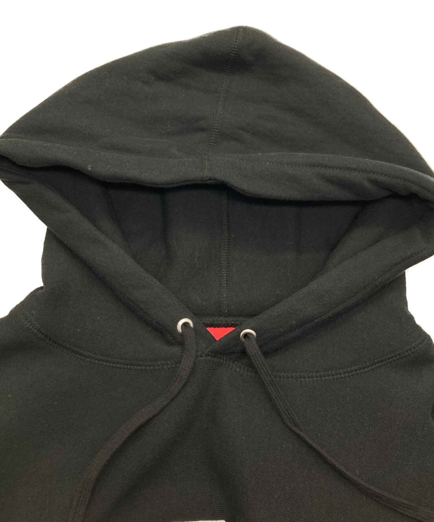 SUPREME (シュプリーム) Cord Collegiate Logo Hooded ブラック サイズ:M