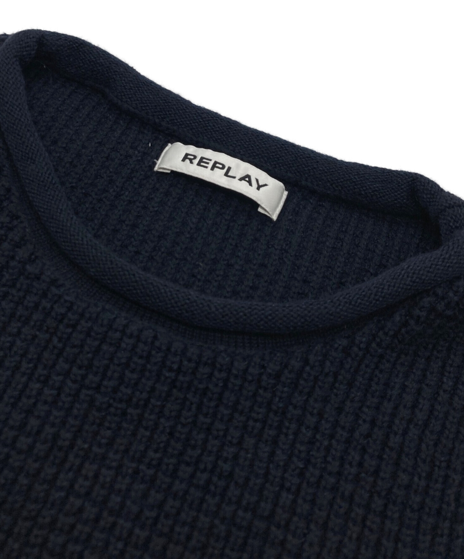 ファッションリプレイ　ブラックセーターサイズM