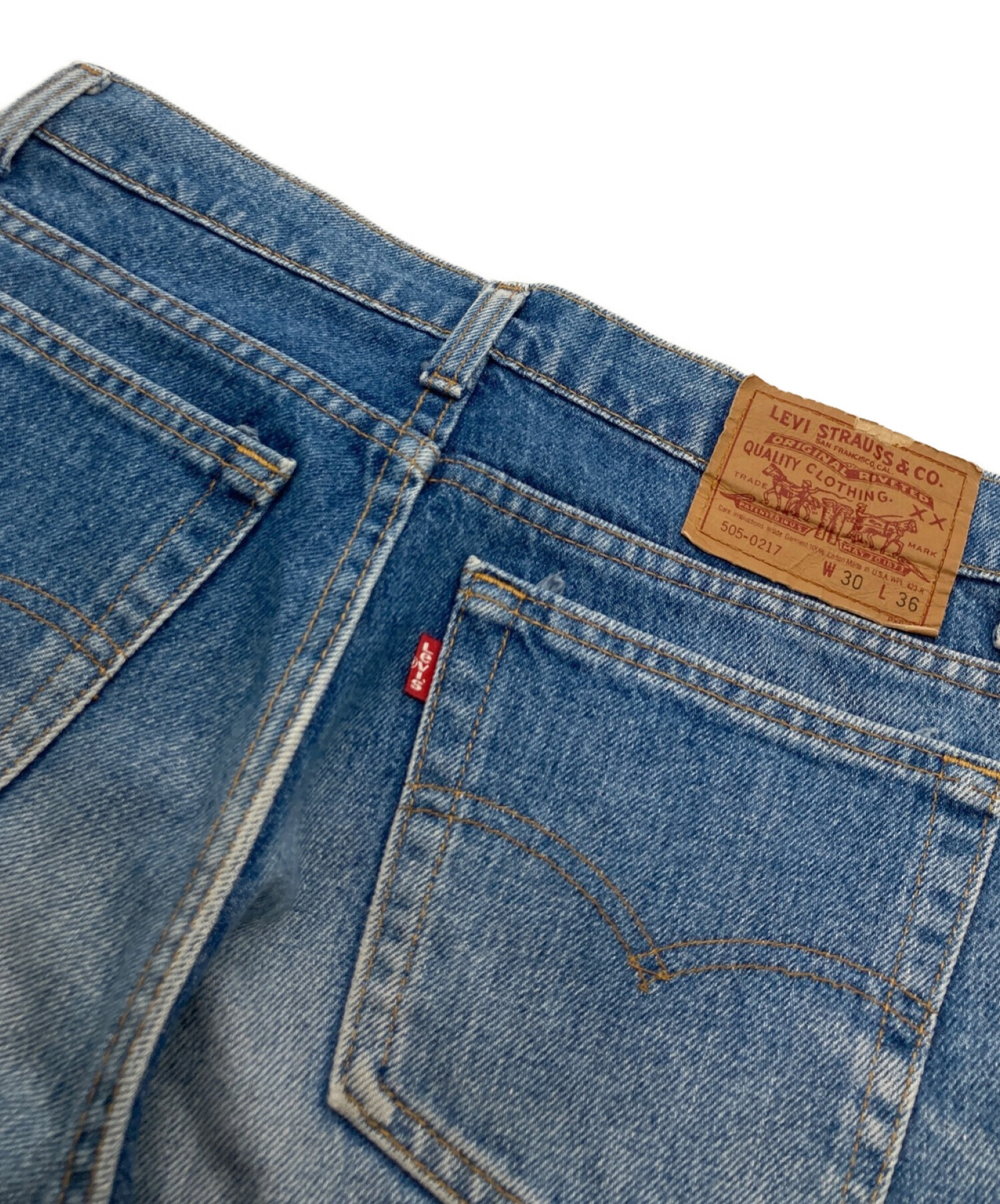 中古・古着通販】LEVI'S (リーバイス) 90sデニムパンツ インディゴ