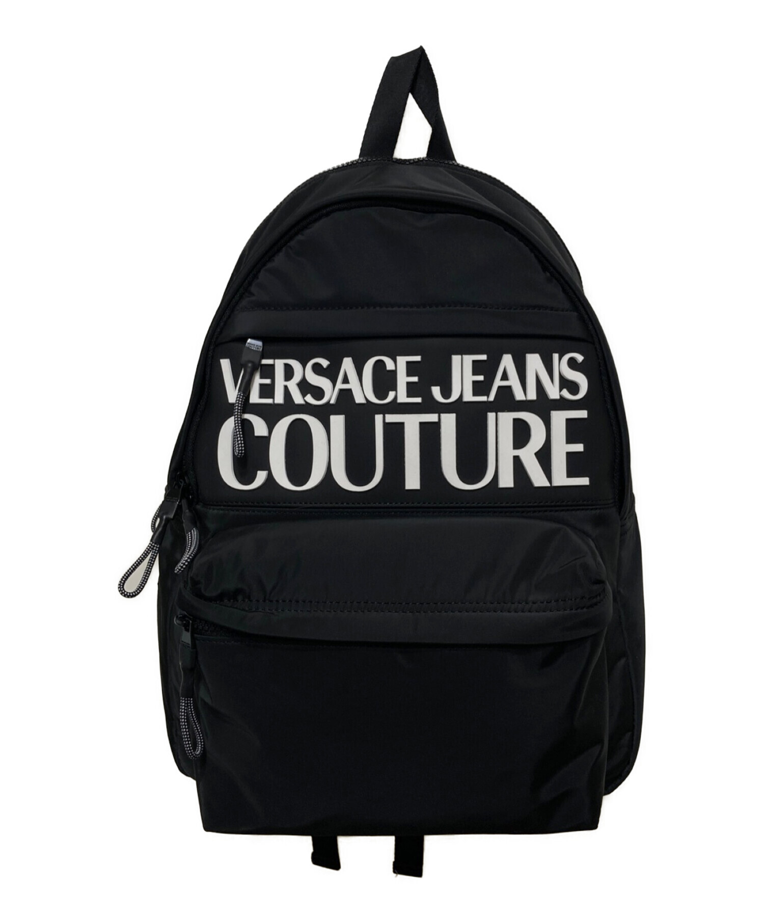 VERSACE JEANS COUTURE リュック ブラック グレー - バッグパック/リュック
