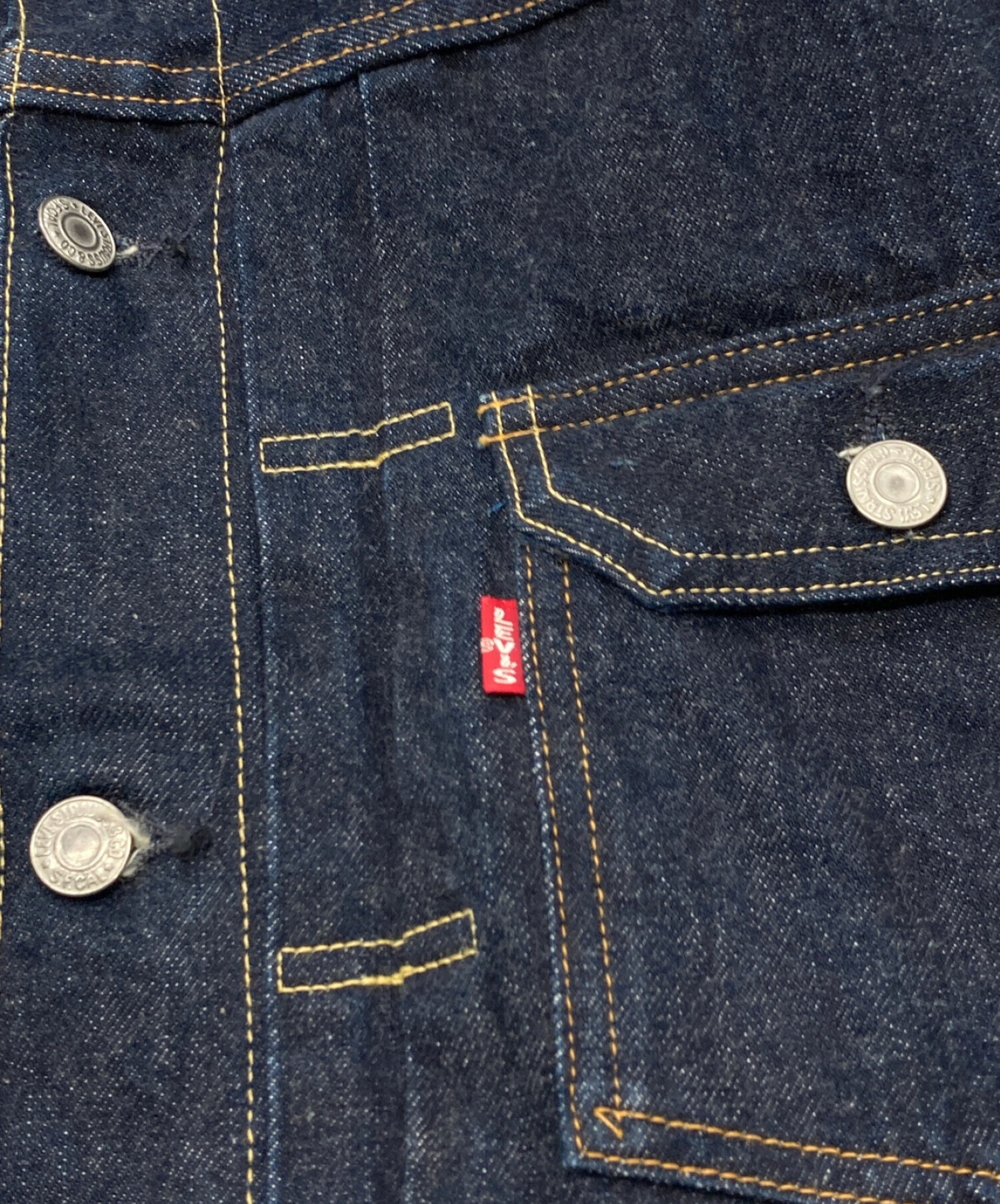 中古・古着通販】LEVI'S (リーバイス) 2ndデニムジャケット インディゴ