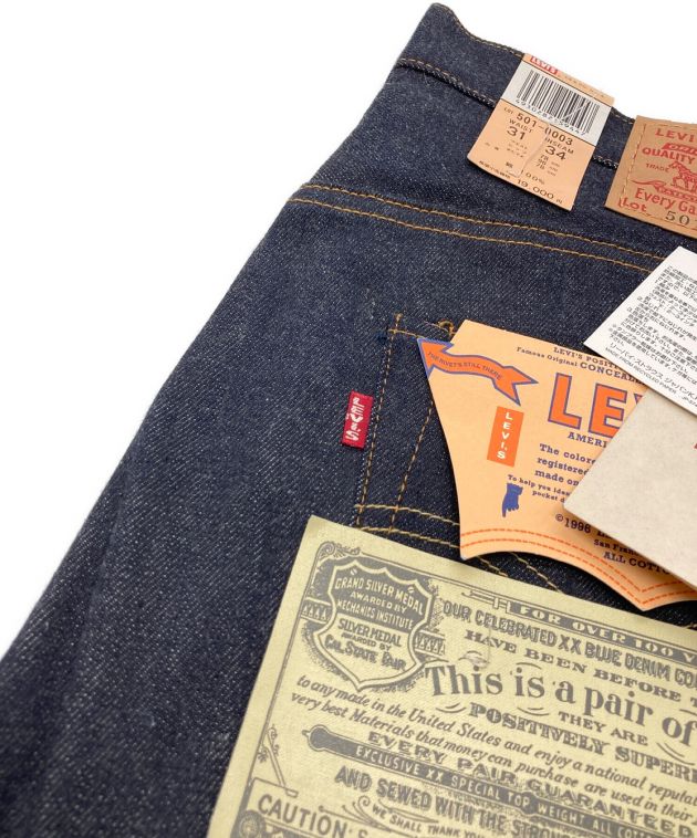 中古・古着通販】LEVI'S (リーバイス) 復刻501XX インディゴ サイズ ...