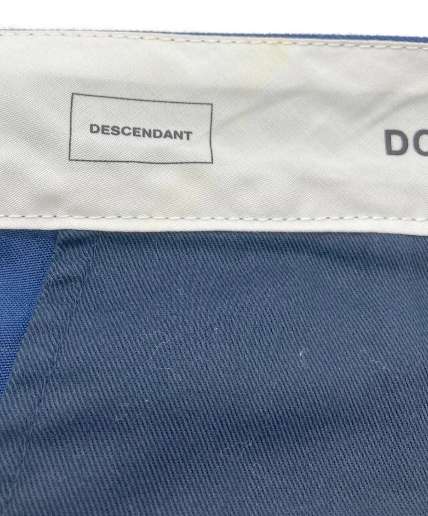 DESCENDANT (ディセンダント) DC-3 wide ネイビー サイズ:3