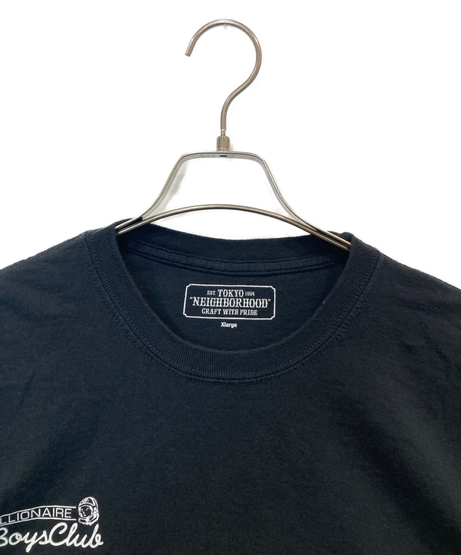 NEIGHBORHOOD (ネイバーフッド) BILLIONAIRE BOYS CLUB (ビリオネアボーイズクラブ) BBC L-1  C-TEE.LS ブラック サイズ:XL