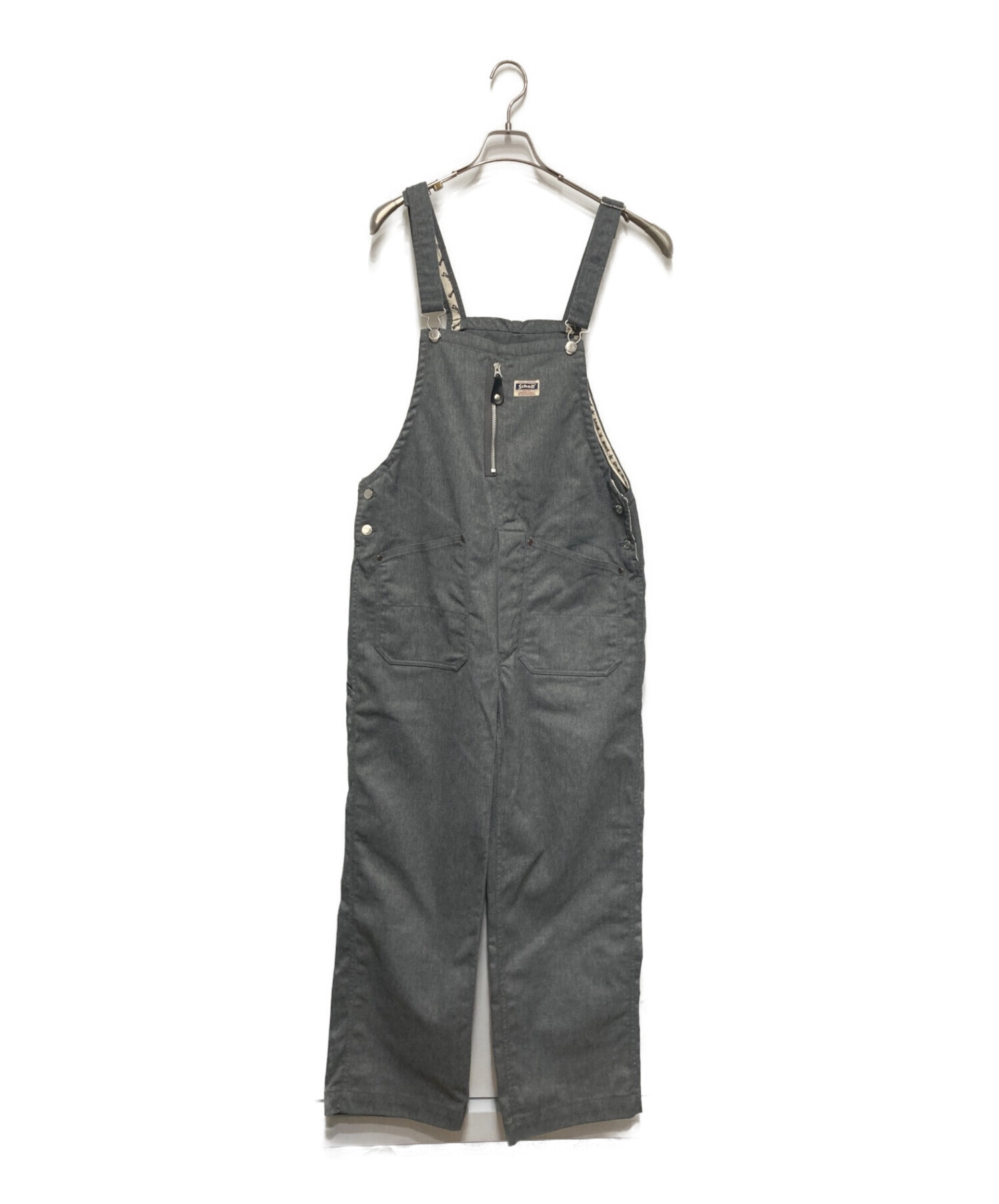 中古・古着通販】Schott (ショット) TC OVERALL PANTS グレー サイズ:L