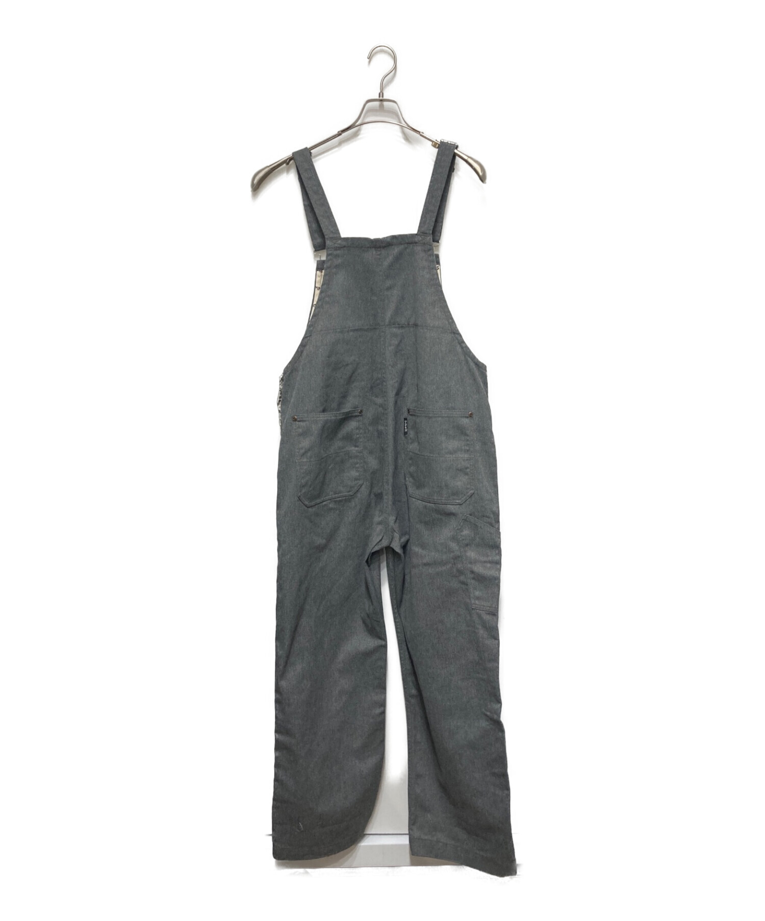 中古・古着通販】Schott (ショット) TC OVERALL PANTS グレー サイズ:L