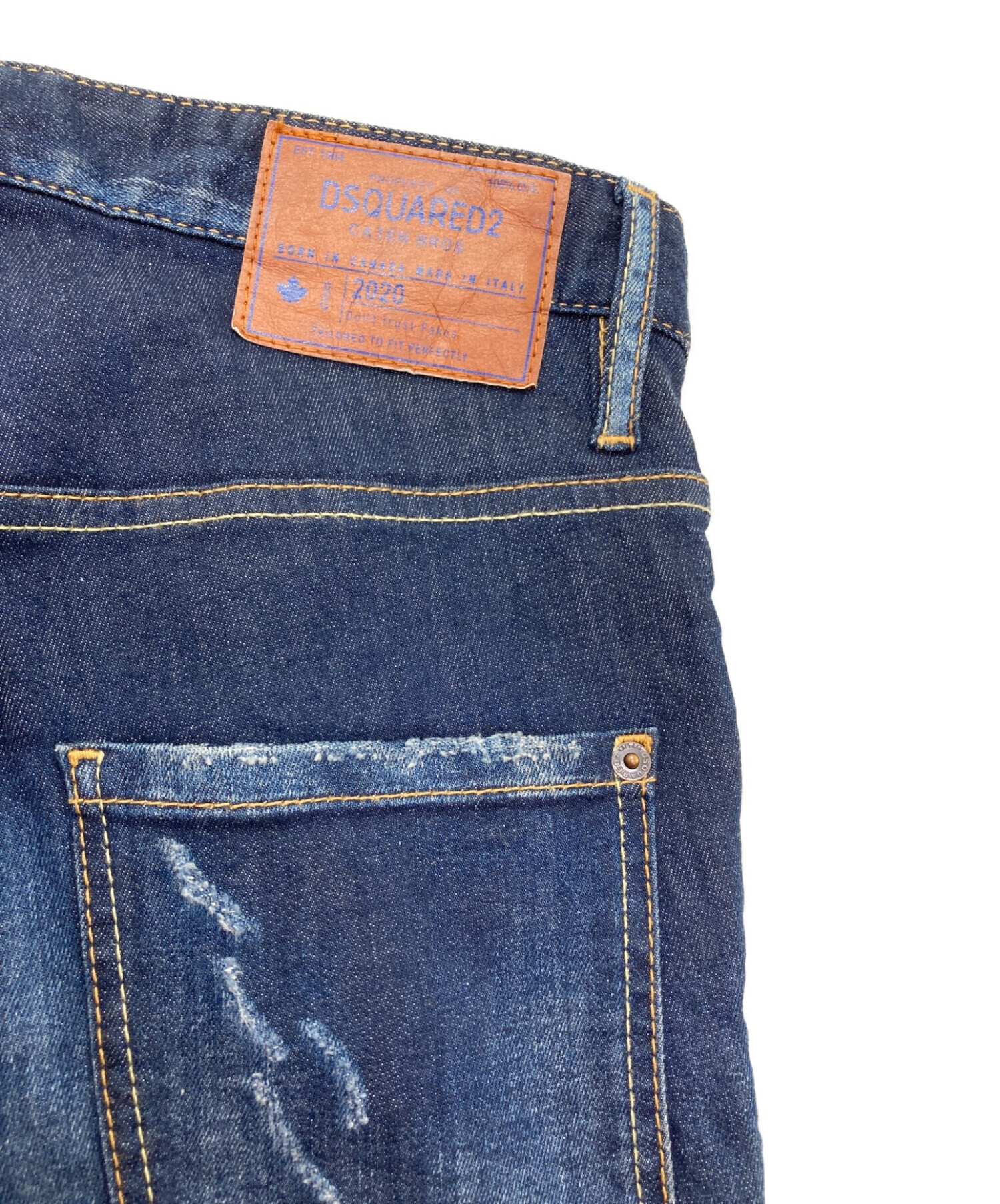 中古・古着通販】DSQUARED2 (ディースクエアード) SUPER TWINKY JEAN インディゴ サイズ:46｜ブランド・古着通販  トレファク公式【TREFAC FASHION】スマホサイト