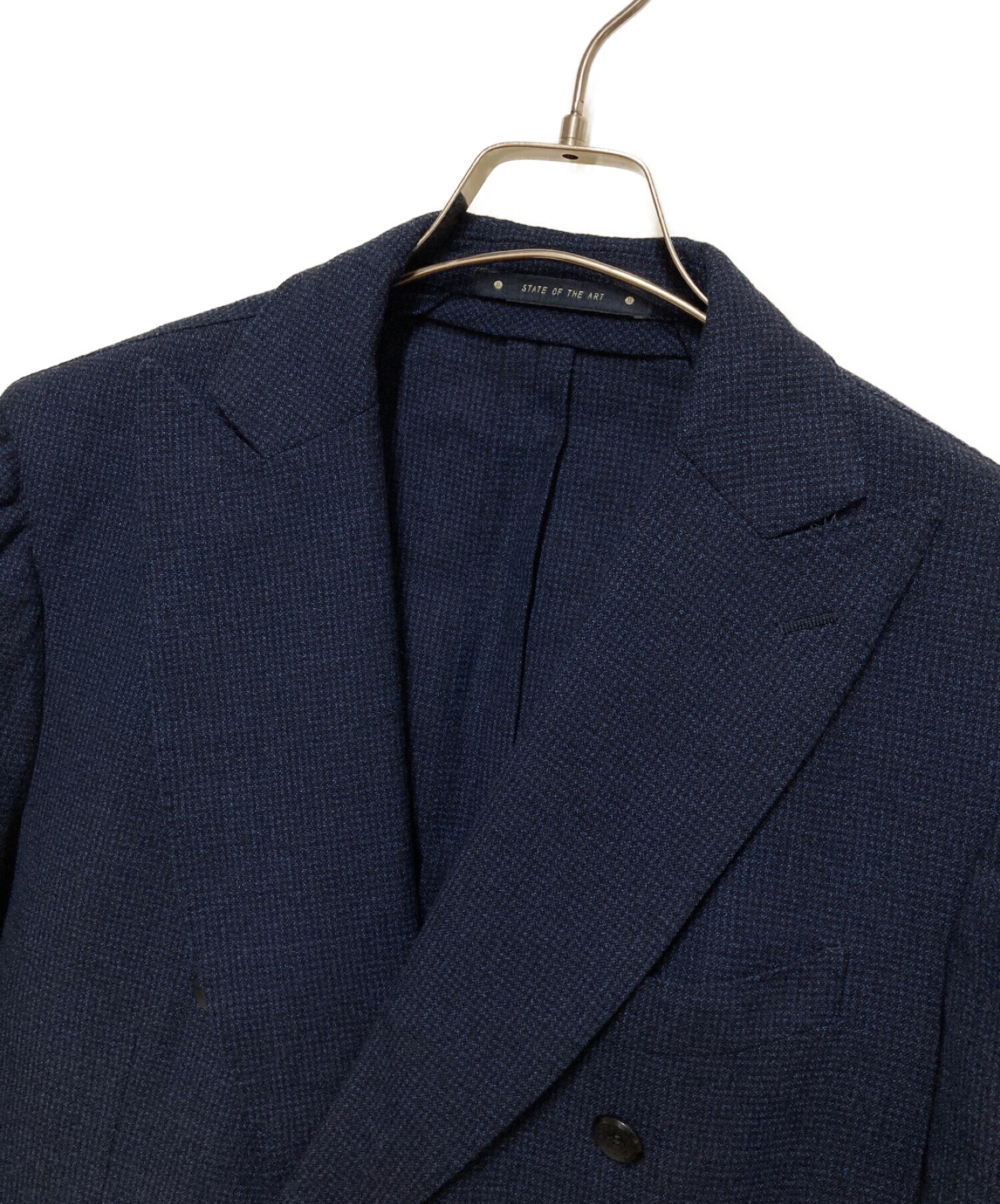 中古・古着通販】BAGNOLI Sartoria Napoli (バニョーリ サルトリア ナポリ) ダブルジャケット ネイビー  サイズ:50｜ブランド・古着通販 トレファク公式【TREFAC FASHION】スマホサイト