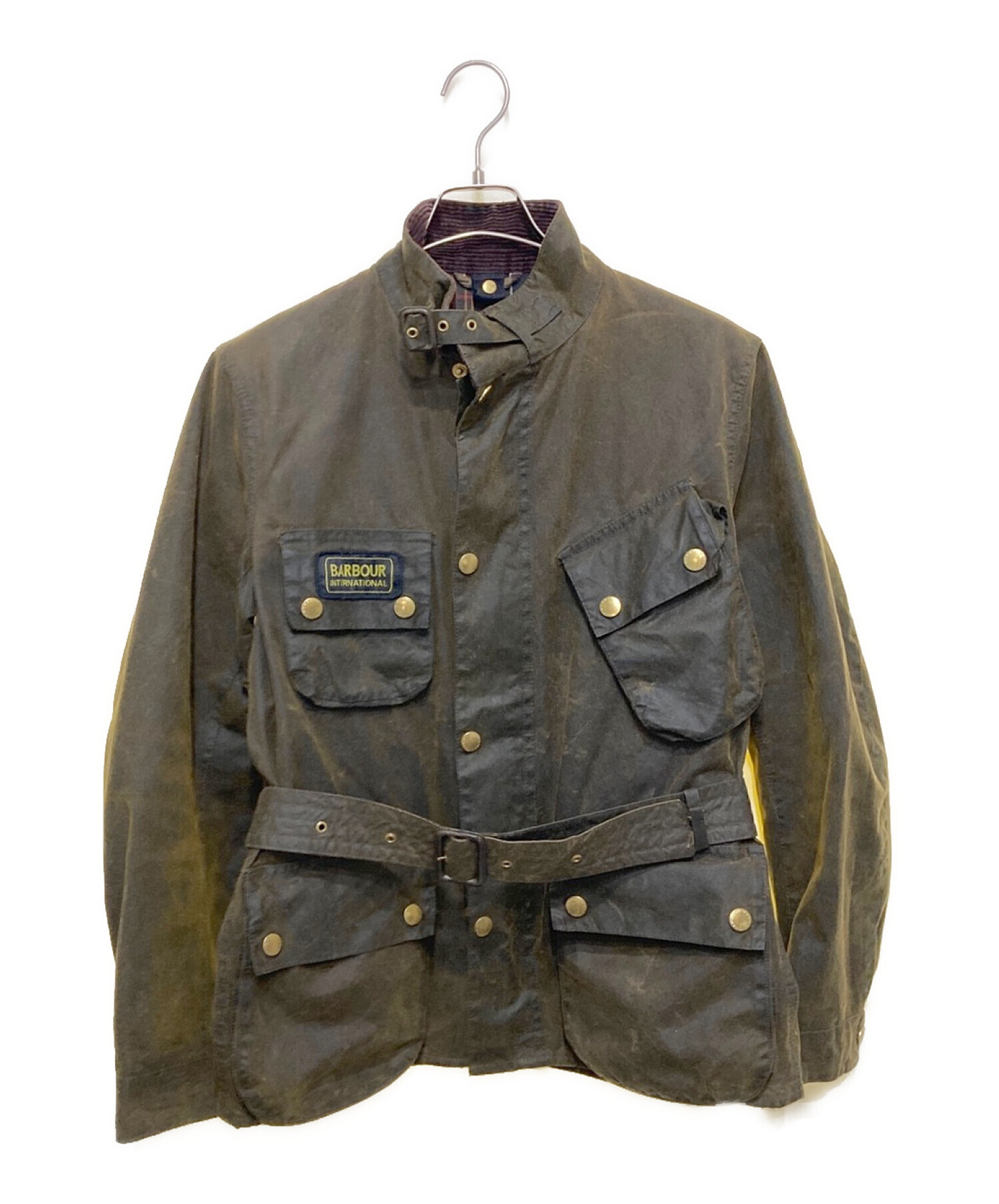 Barbour (バブアー) INTERNATIONAL SL JACKET オリーブ サイズ:40