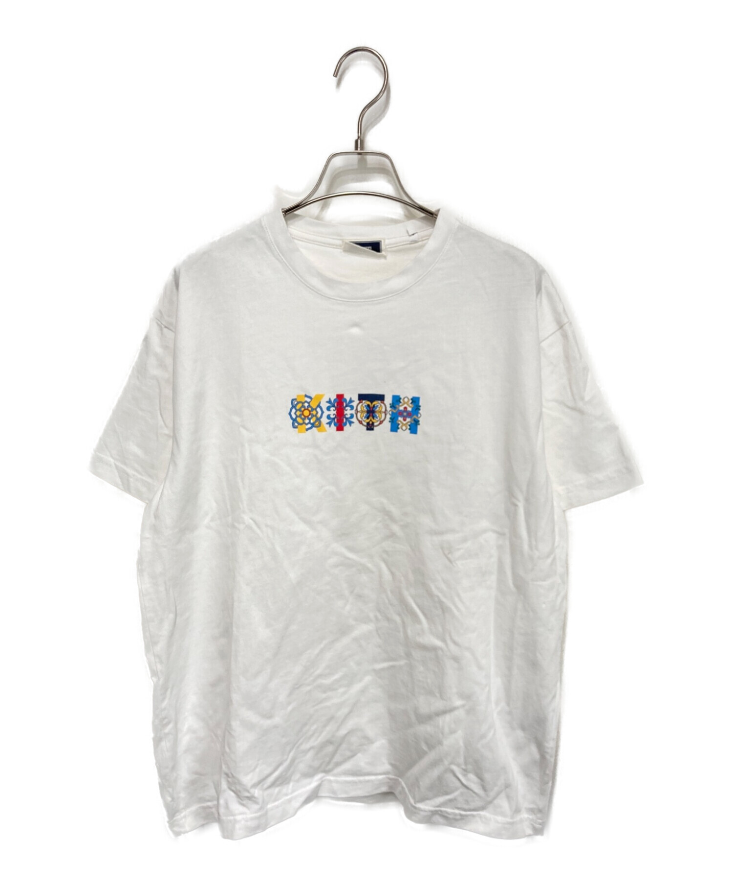 中古・古着通販】KITH (キス) ボックスロゴｔシャツ ホワイト サイズ:S