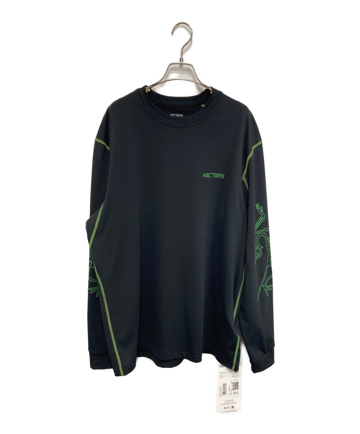 ARC'TERYX (アークテリクス) COPAL LS BIRD SLEEVE TEE ブラック サイズ:L 未使用品