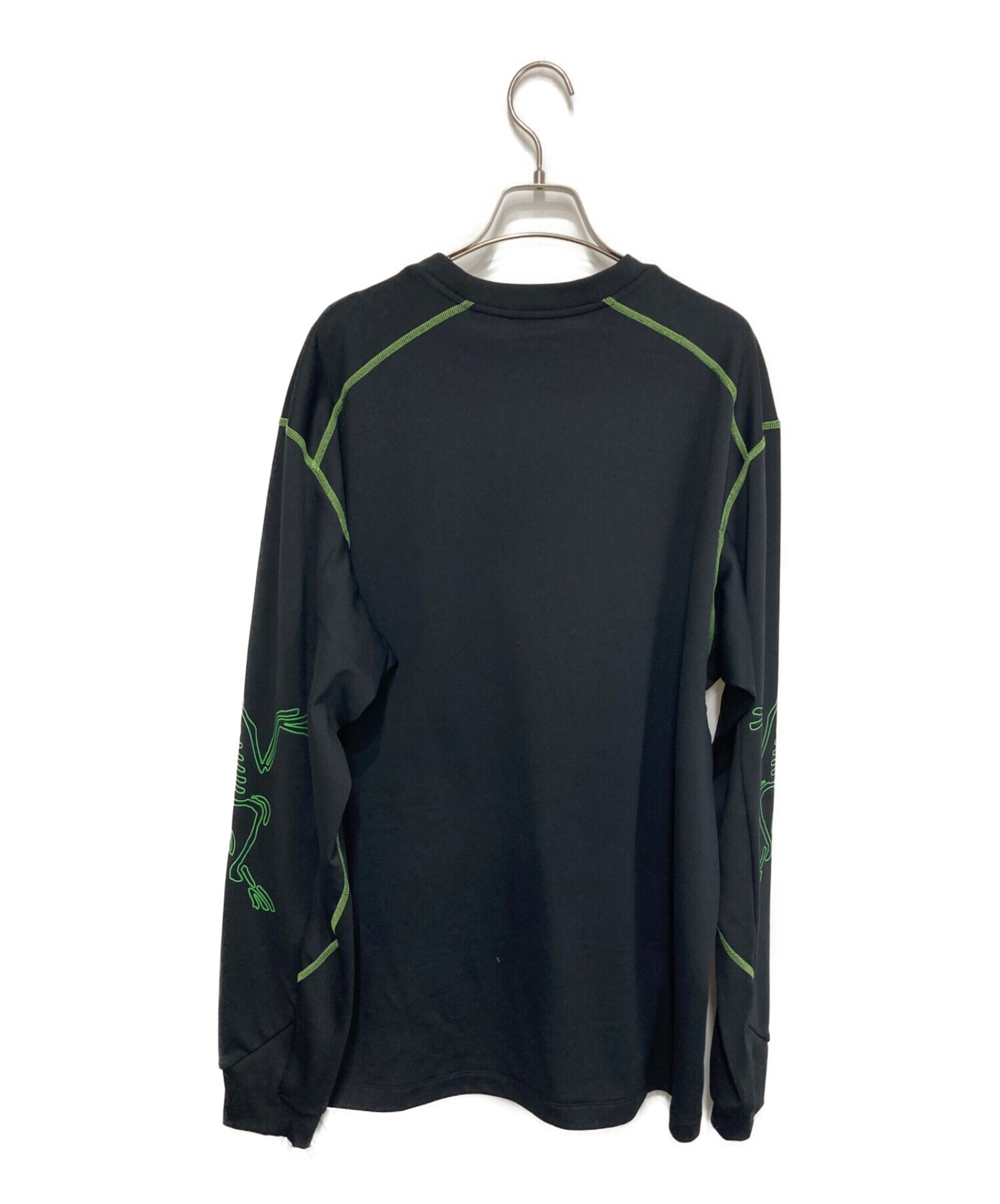 ARC'TERYX (アークテリクス) COPAL LS BIRD SLEEVE TEE ブラック サイズ:L 未使用品