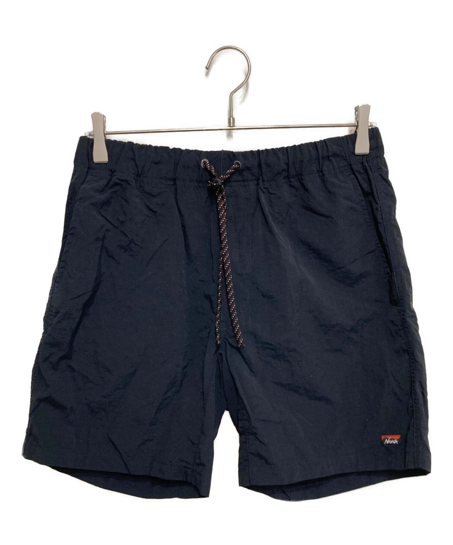 中古・古着通販】NANGA (ナンガ) NYLON TUSSER EASY SHORTS ブラック