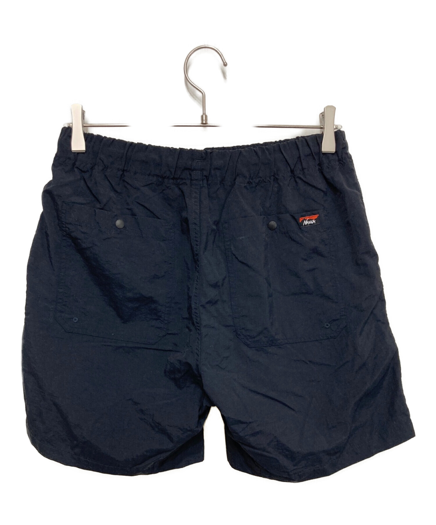 中古・古着通販】NANGA (ナンガ) NYLON TUSSER EASY SHORTS ブラック