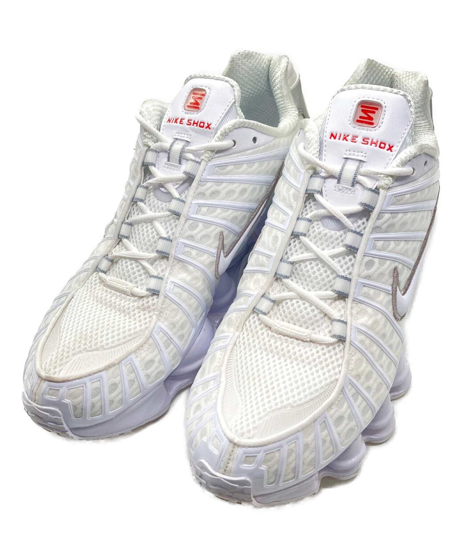 中古・古着通販】NIKE (ナイキ) SHOX TL ホワイト サイズ:27.5