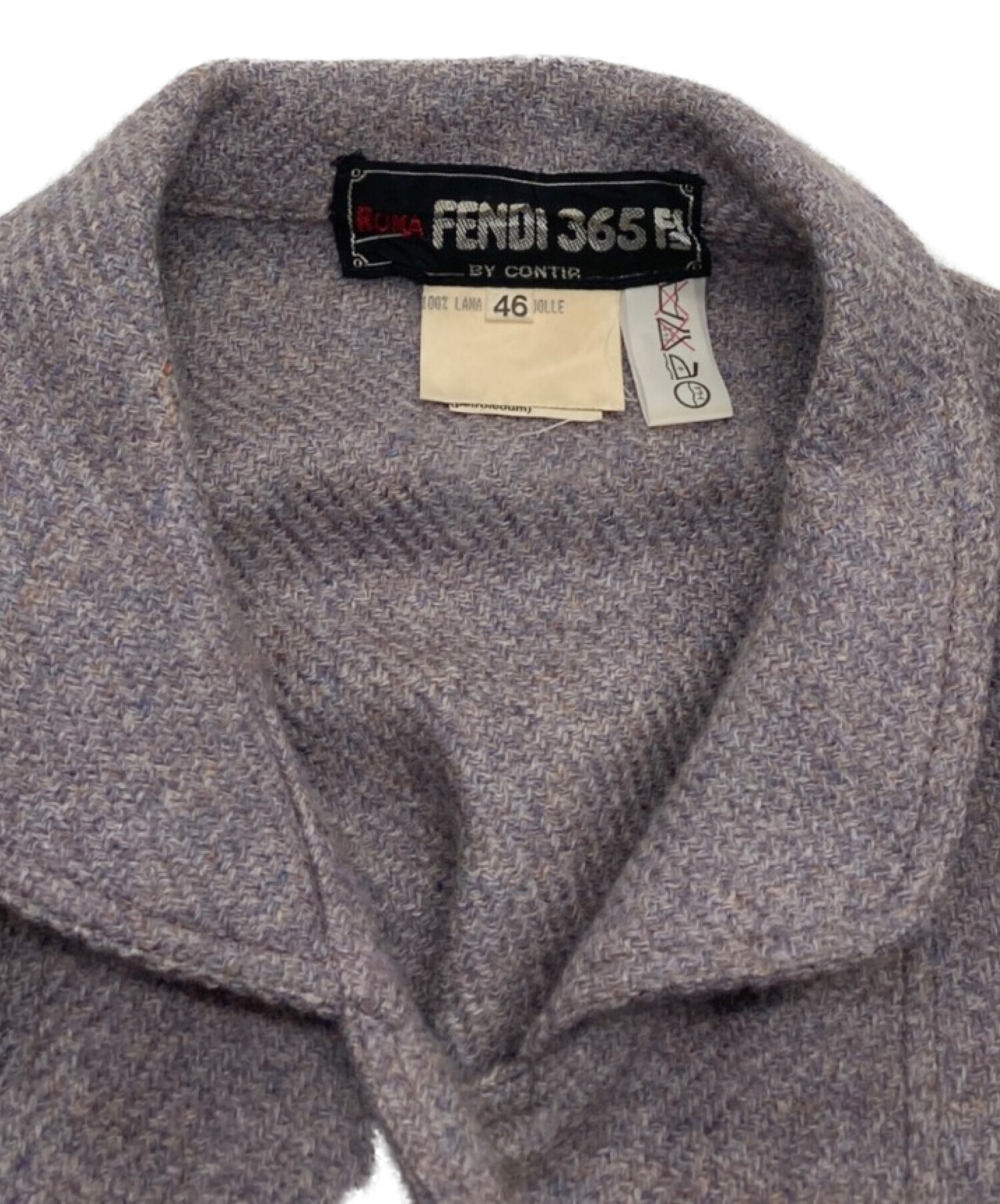 中古・古着通販】FENDI 365 (フェンディ) ウールコート グレー サイズ