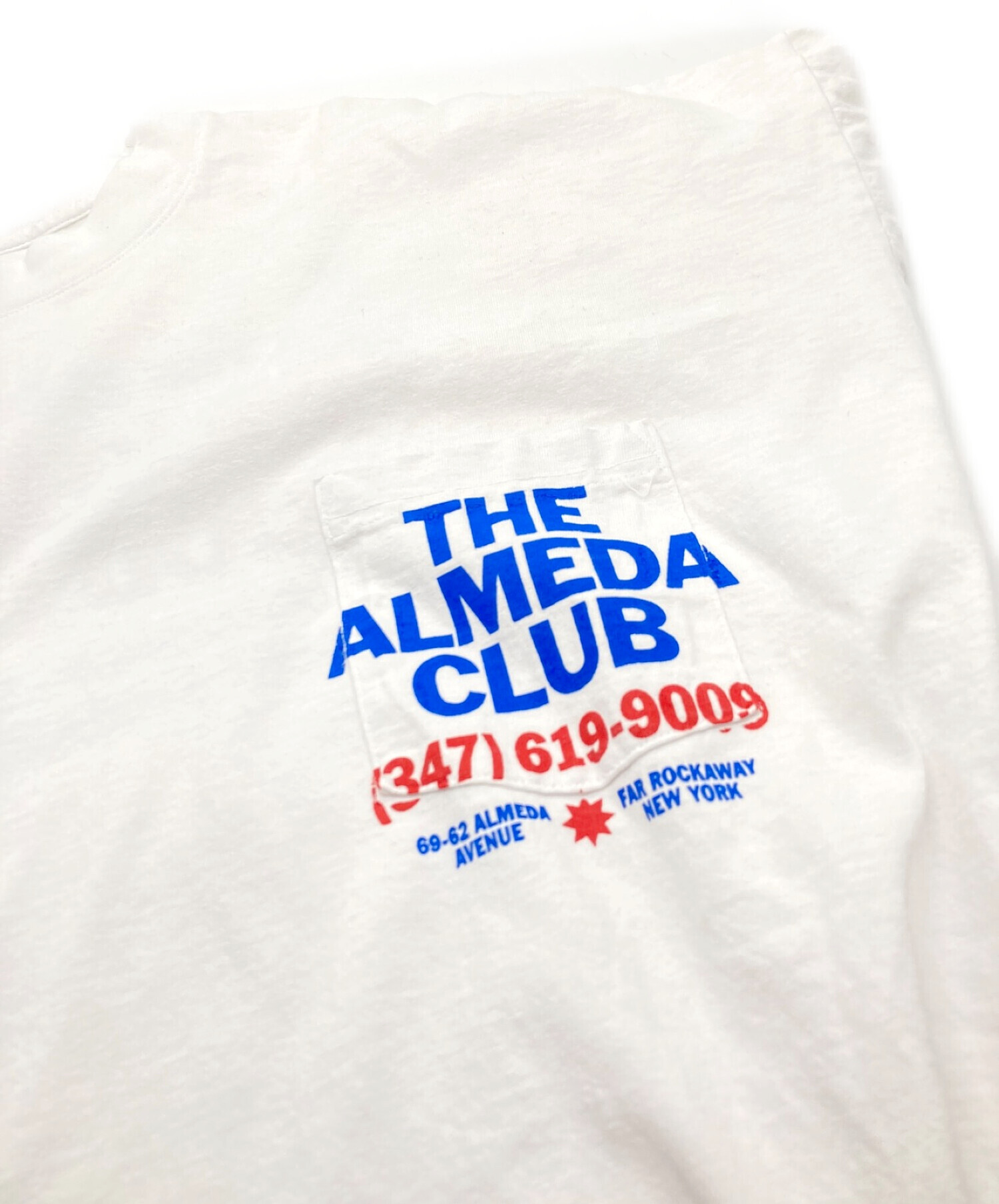 The Almeda Club (ザアラメダクラブ) プリントTシャツ ホワイト サイズ:XXL