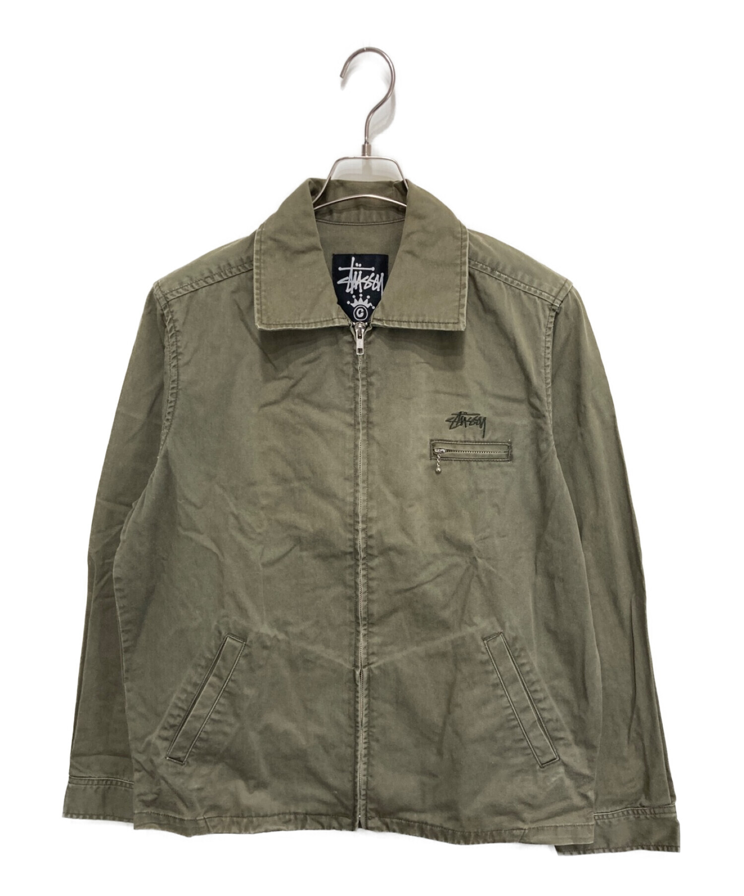 stussy (ステューシー) ワークジャケット オリーブ サイズ:M