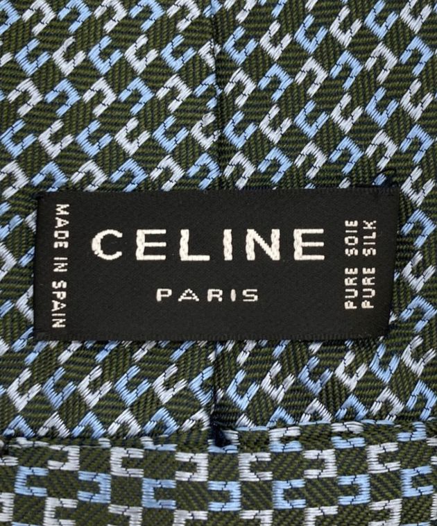 中古・古着通販】CELINE (セリーヌ) ネクタイ ブルー サイズ:表記無し