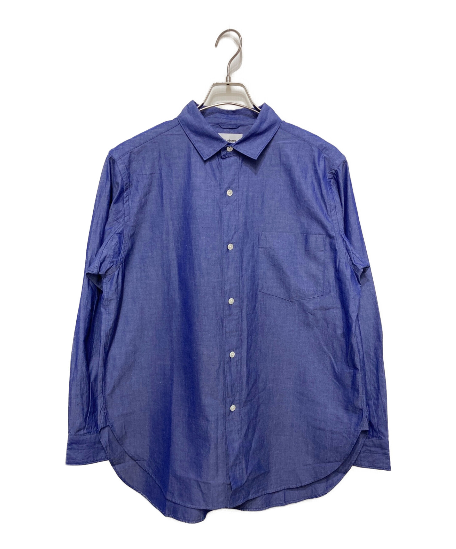 BLURHMS (ブラームス) Polish Chambray Shirt ブルー サイズ:2 未使用品