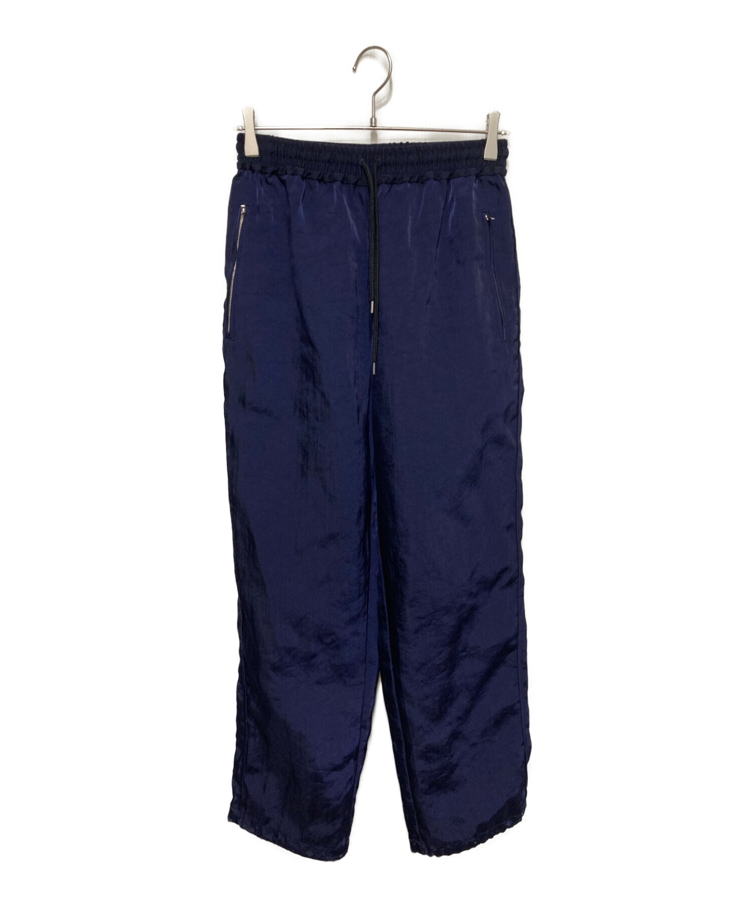 中古・古着通販】CLANE (クラネ) MODE JERSEY PANTS ネイビー サイズ:2