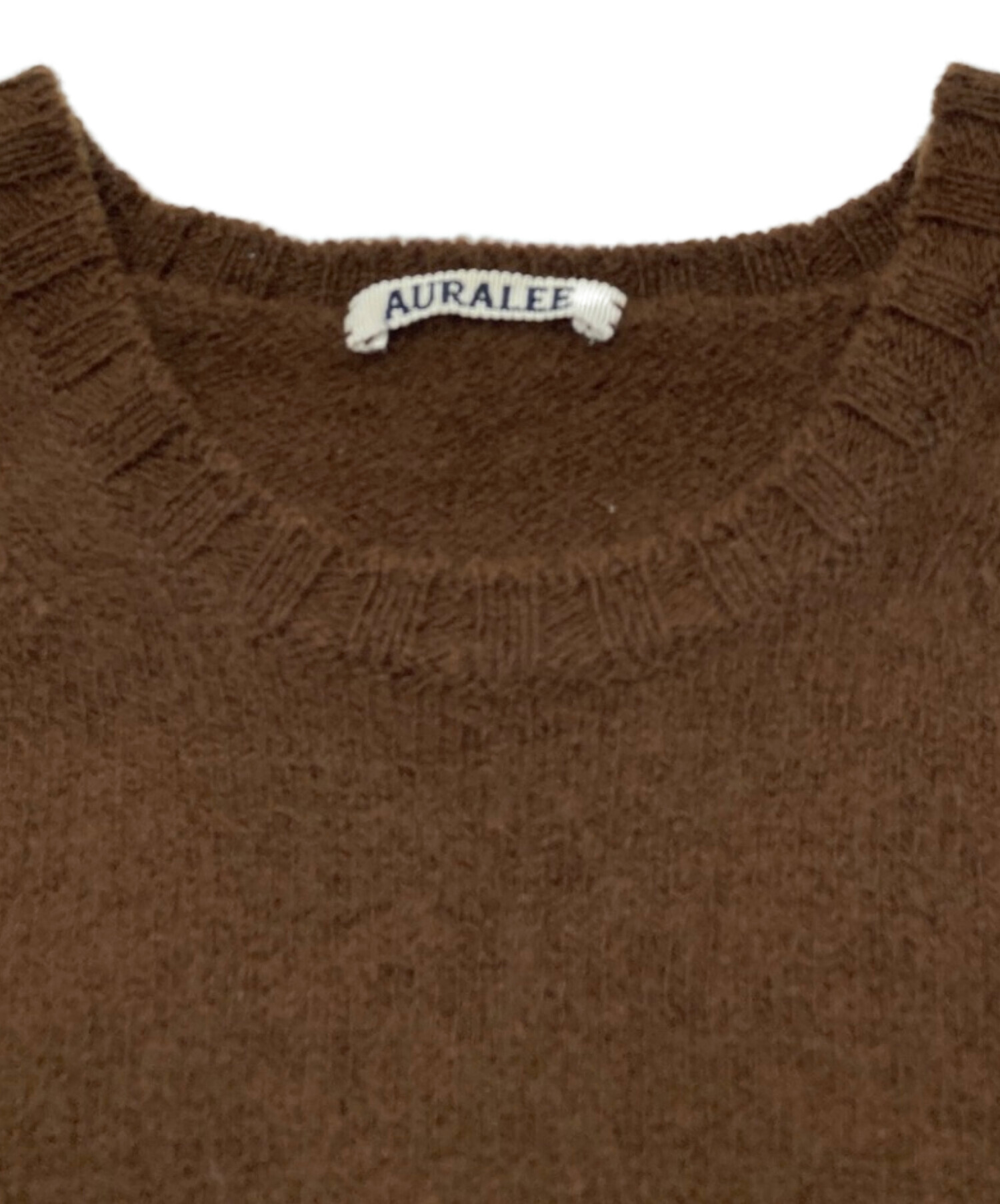 中古・古着通販】AURALEE (オーラリー) UNEVEN WOOL CORD KNIT