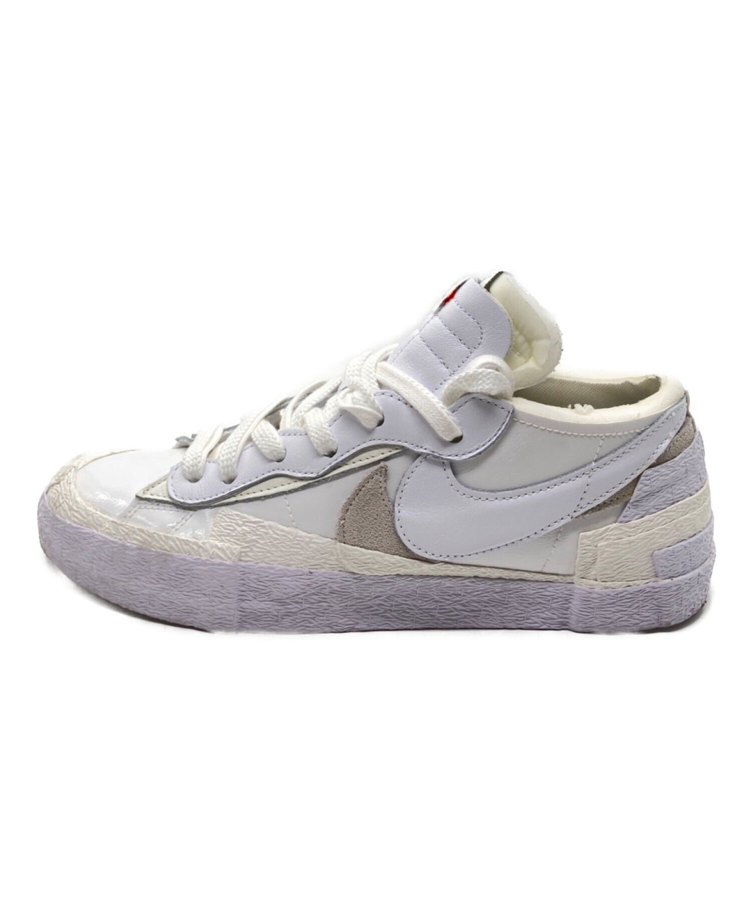 中古・古着通販】NIKE (ナイキ) sacai (サカイ) BLAZER LOW ホワイト