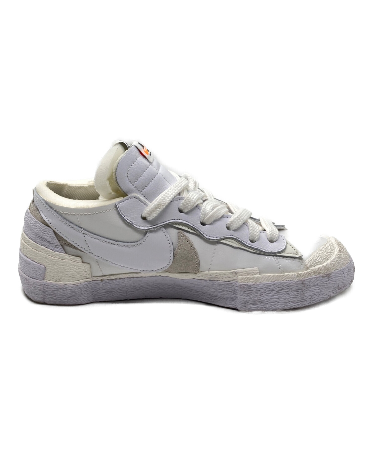 中古・古着通販】NIKE (ナイキ) sacai (サカイ) BLAZER LOW ホワイト