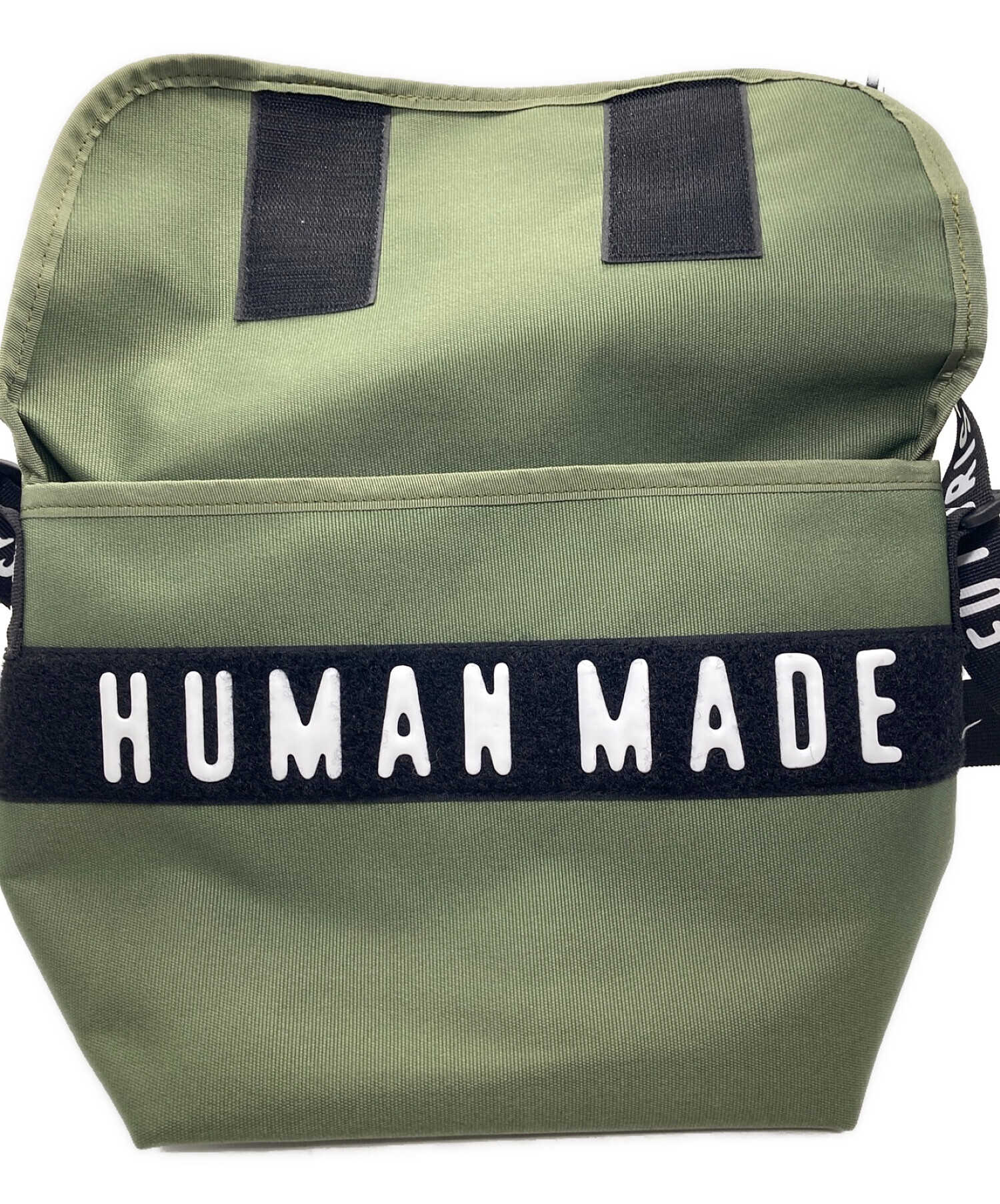 HUMAN MADE (ヒューマンメイド) SMALL MESSENGER BAG カーキ サイズ:なし