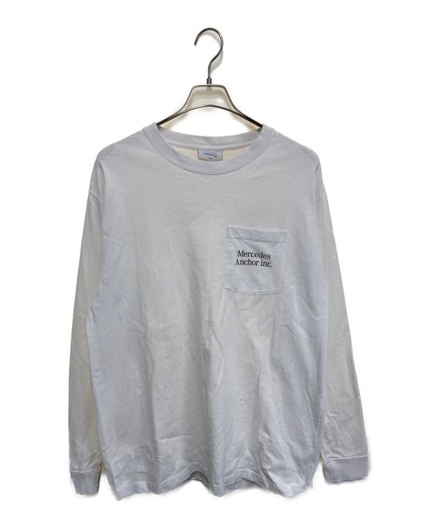 MERCEDES ANCHOR INC (メルセデス アンカー インク) L/S TEE WHITE XL ホワイト サイズ:X-LARGE