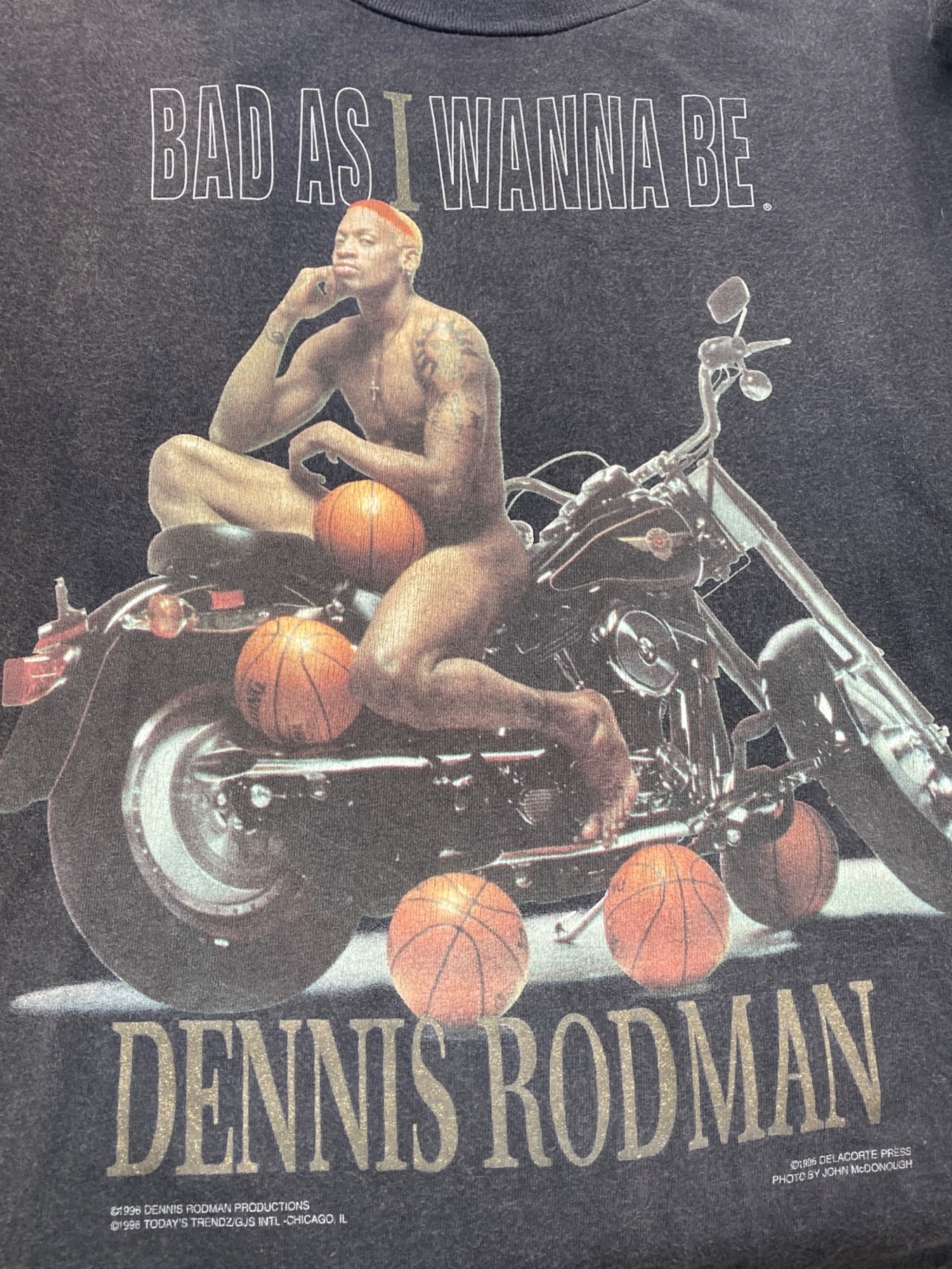 中古・古着通販】Murina (ムリナ) 90s Dennis Rodman T shirt グレー ...