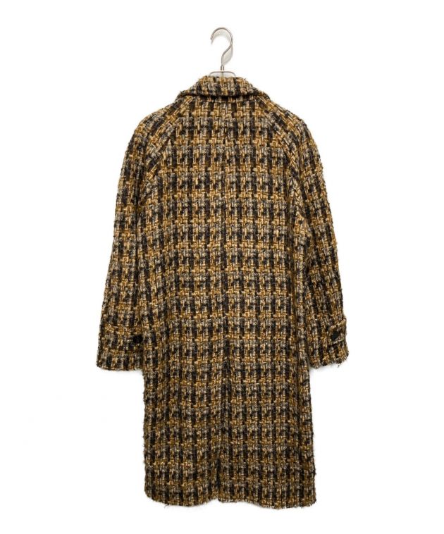 中古・古着通販】MARNI (マルニ) TWEED OVERSIZED COAT ブラウン サイズ:48｜ブランド・古着通販  トレファク公式【TREFAC FASHION】スマホサイト