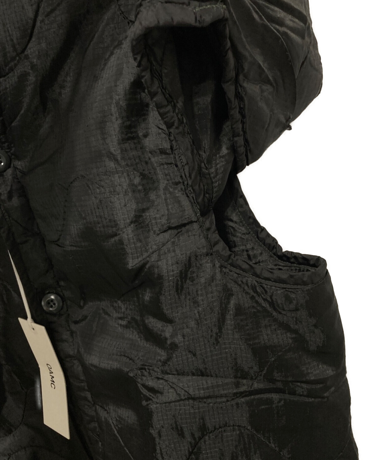 OAMC (オーエーエムシー) キルティングジャケット ブラック サイズ:M