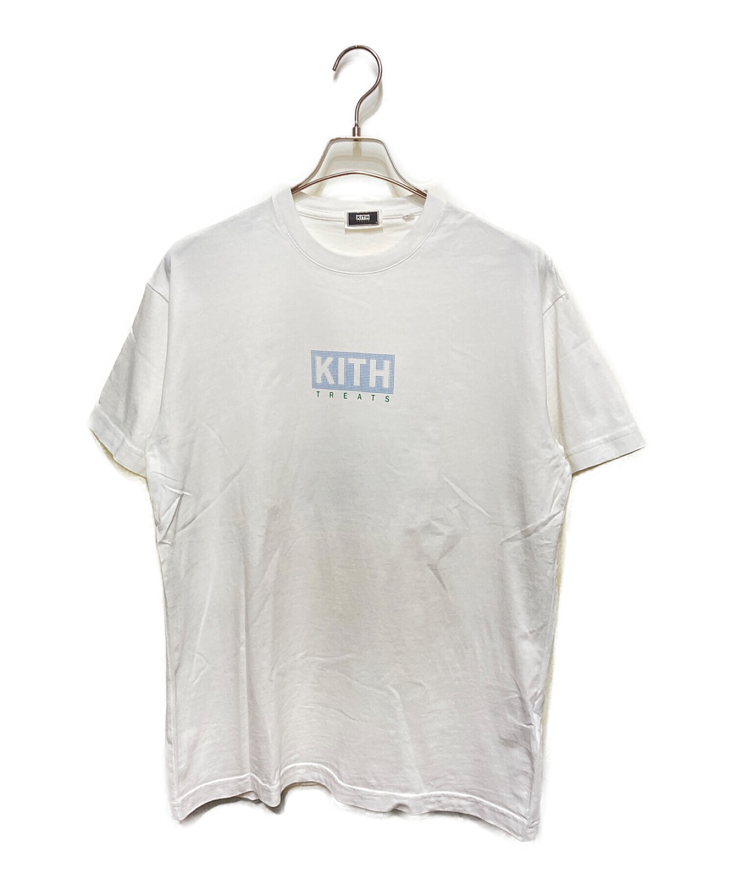 中古・古着通販】KITH (キス) BOX LOGOTシャツ ホワイト サイズ:S 
