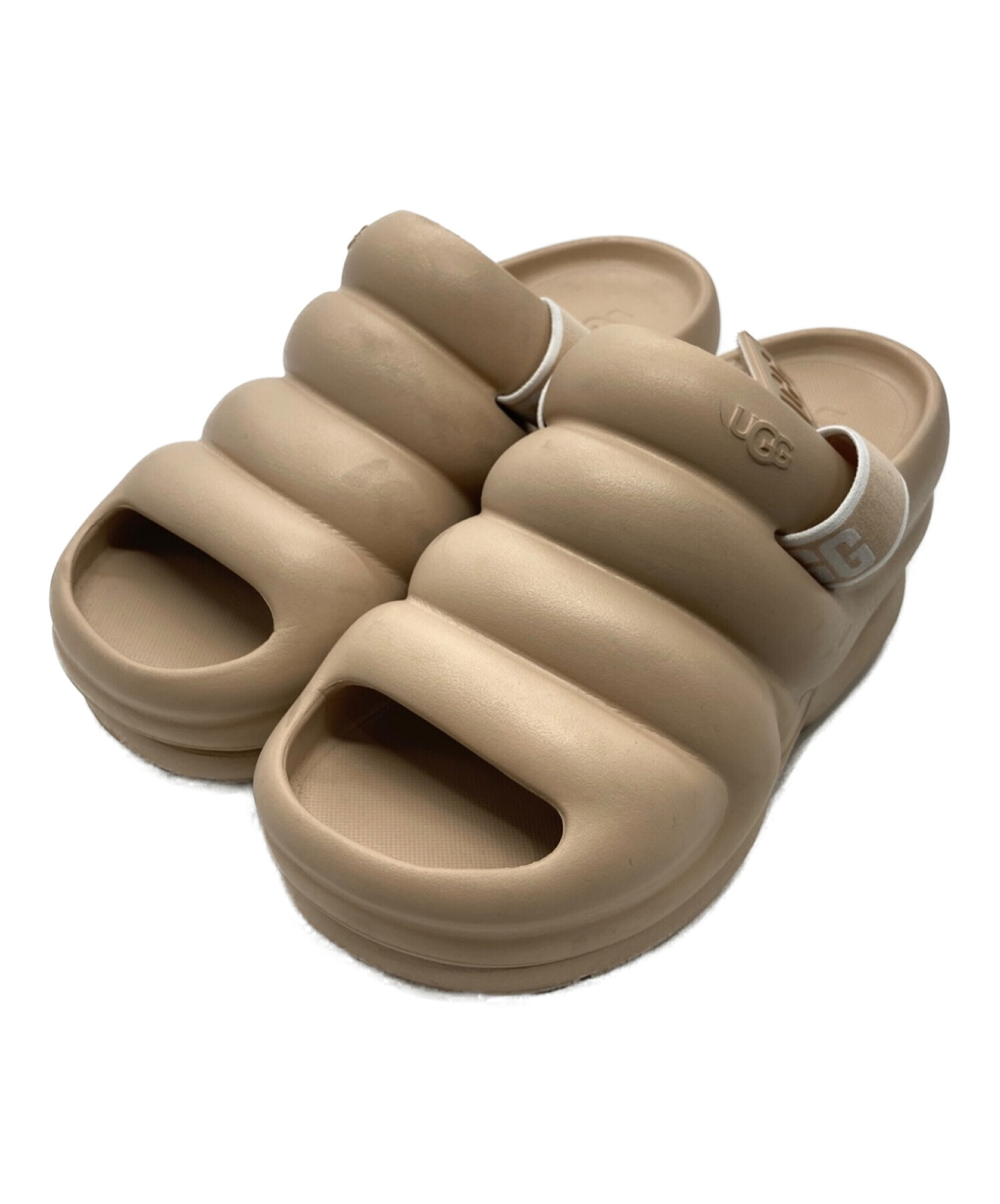 UGG W7 24センチ サンダルソールヒール形太ヒール - infoelect.net