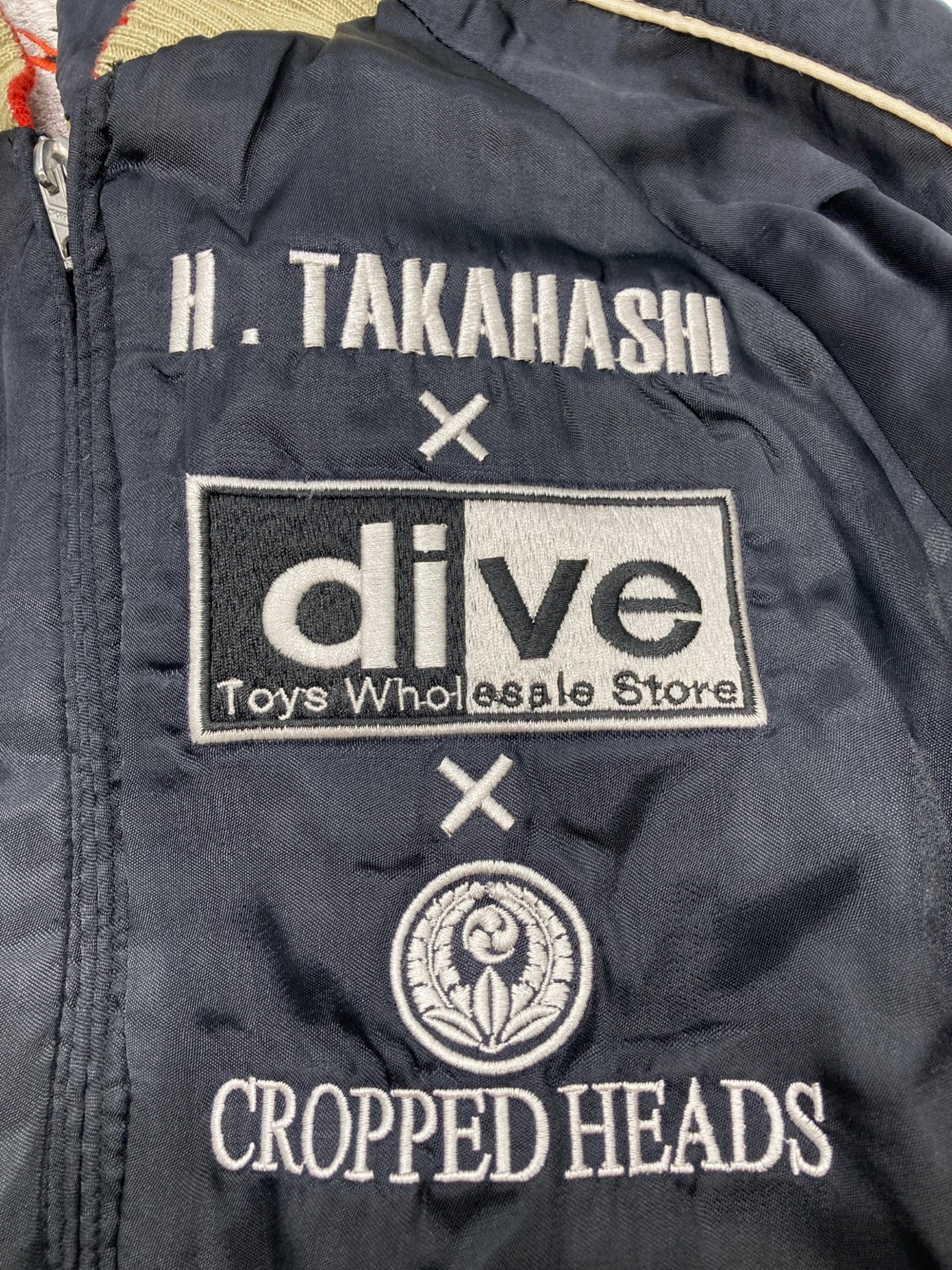 CROPPED HEADS×H TAKAHASHIリバーシブル 月虎スカジャン distrioutils.com