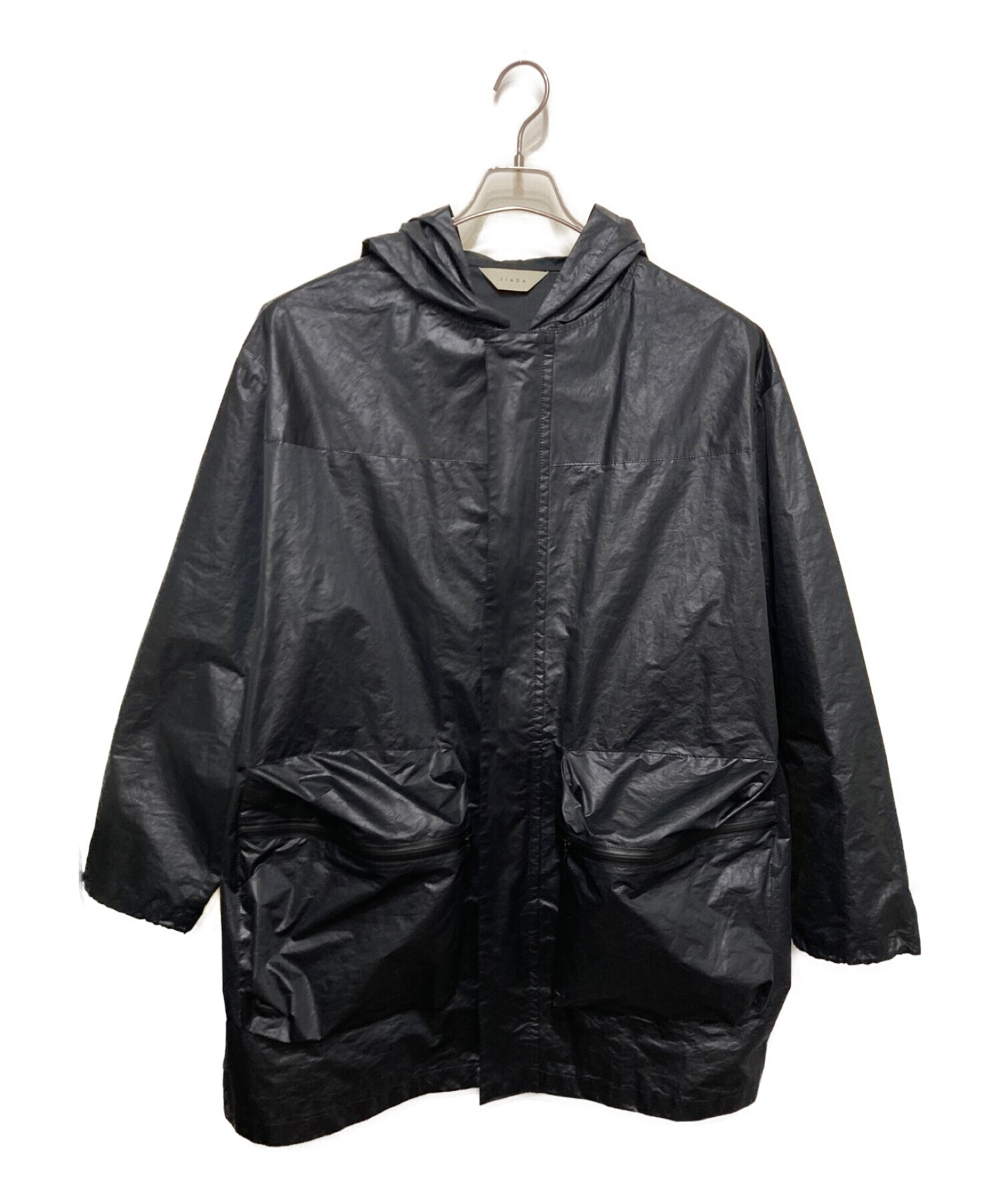 中古・古着通販】jieda (ジエダ) NYLON OVERSIZED COAT ブラック ...