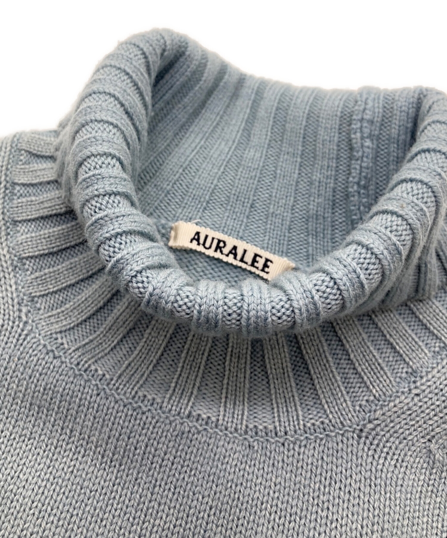 中古・古着通販】AURALEE (オーラリー) WASHED FRENCH MERINO KNIT