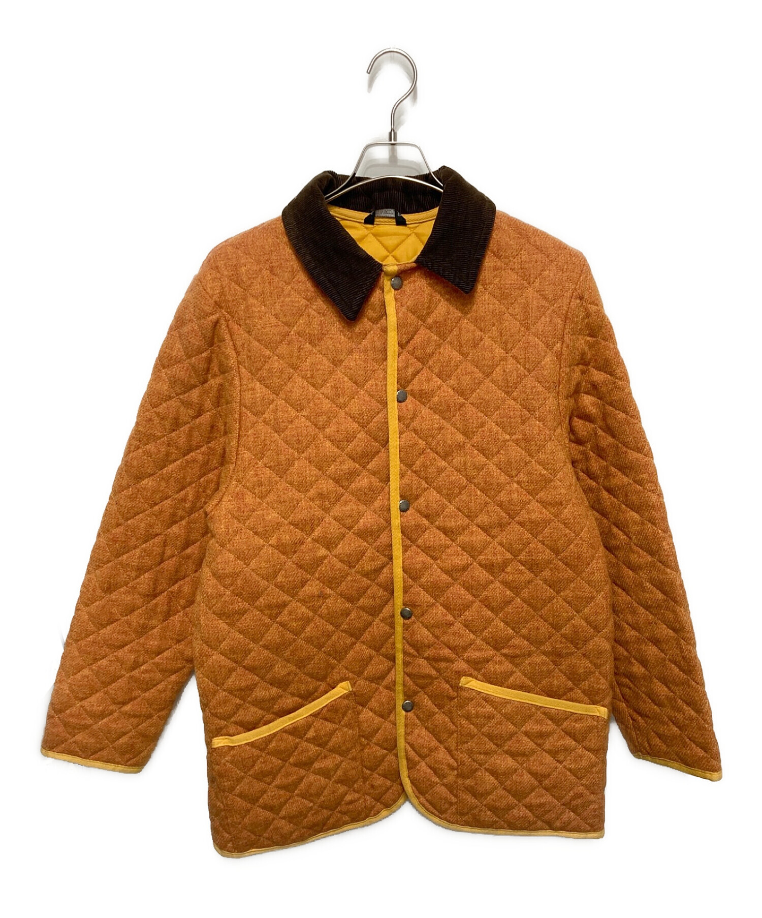 MACKINTOSH (マッキントッシュ) 80sウールキルティングジャケット オレンジ サイズ:40