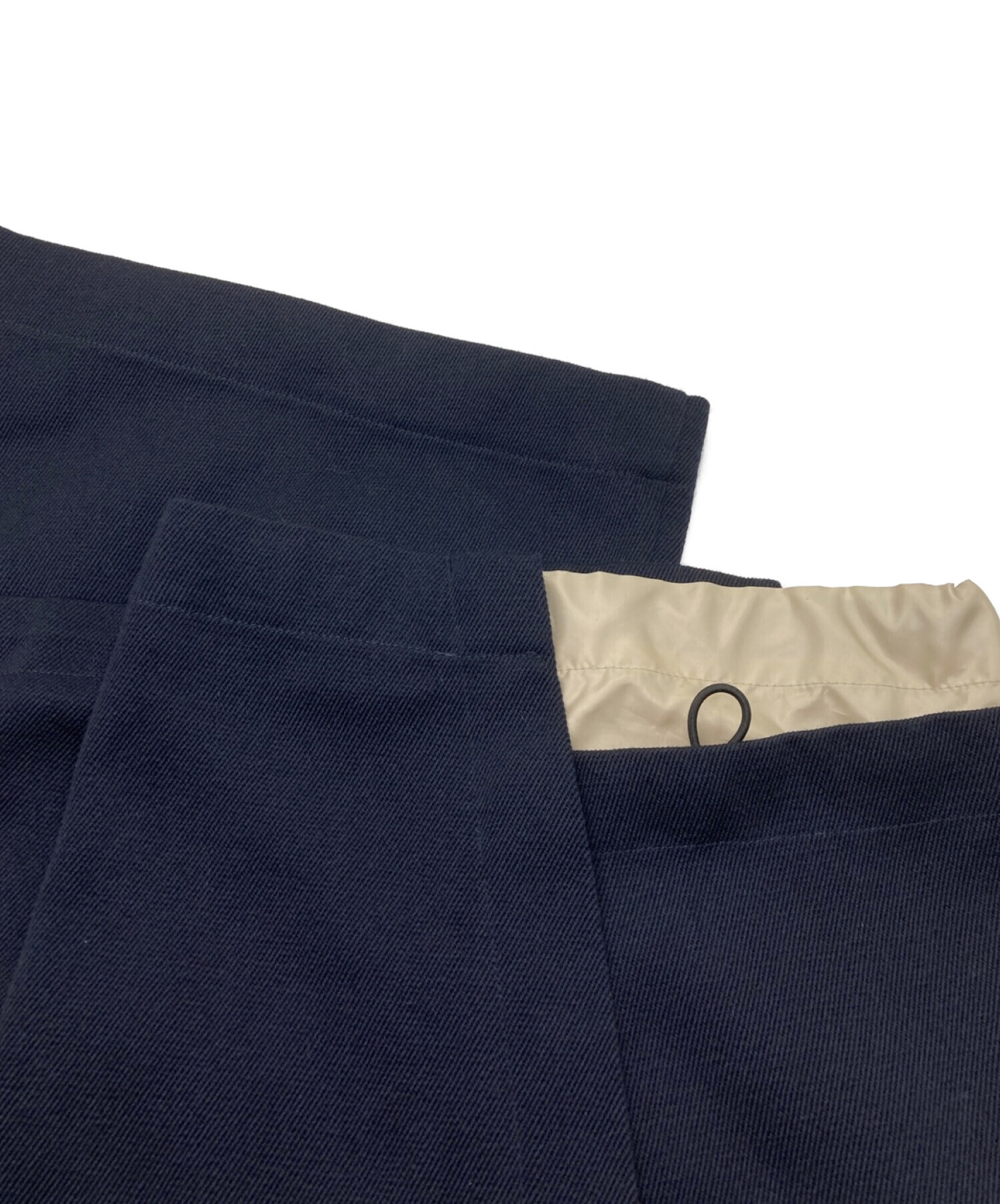 中古・古着通販】Tamme (タム) ∠13° WIDE SLACKS ネイビー サイズ