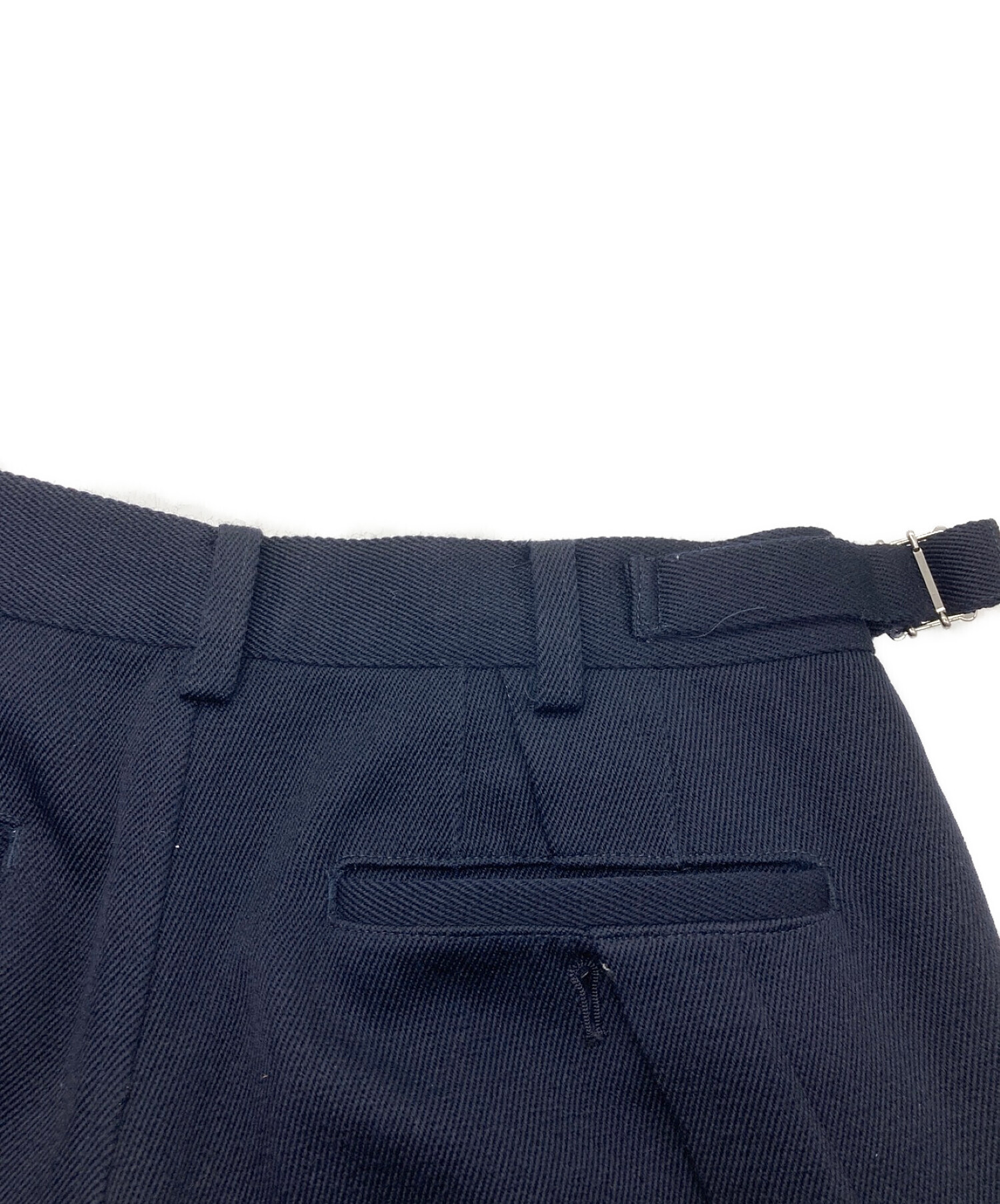 中古・古着通販】Tamme (タム) ∠13° WIDE SLACKS ネイビー サイズ