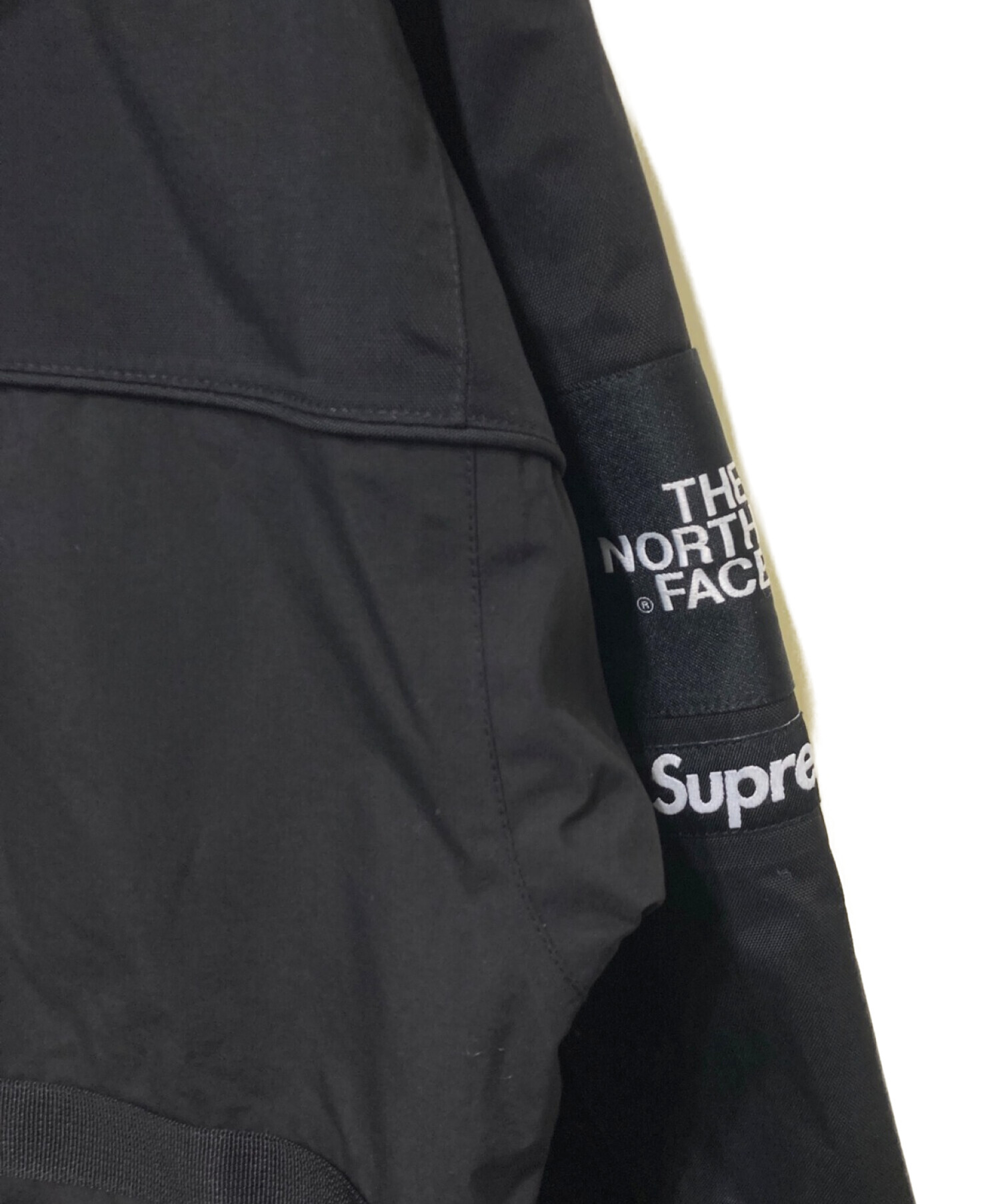 THE NORTH FACE (ザ ノース フェイス) SUPREME (シュプリーム) STEEP TECH RAIN SHELL ブラック  サイズ:S