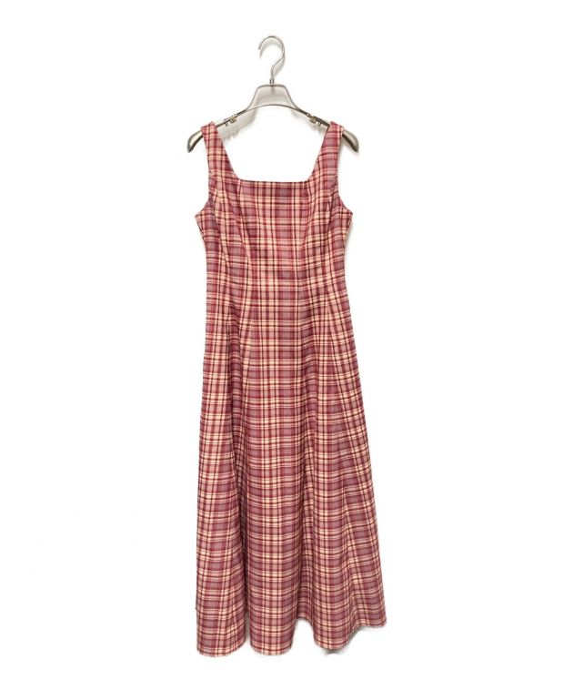 中古・古着通販】HER LIP TO (ハーリップトゥ) Paddington Long Dress レッド サイズ:S｜ブランド・古着通販  トレファク公式【TREFAC FASHION】スマホサイト