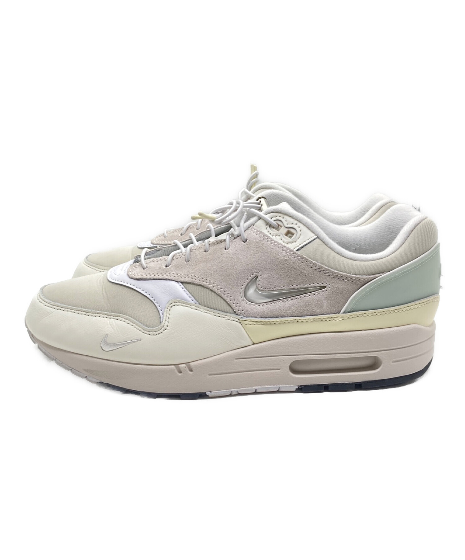 中古・古着通販】NIKE (ナイキ) AIR MAX 1 PRM ホワイト サイズ:27.5