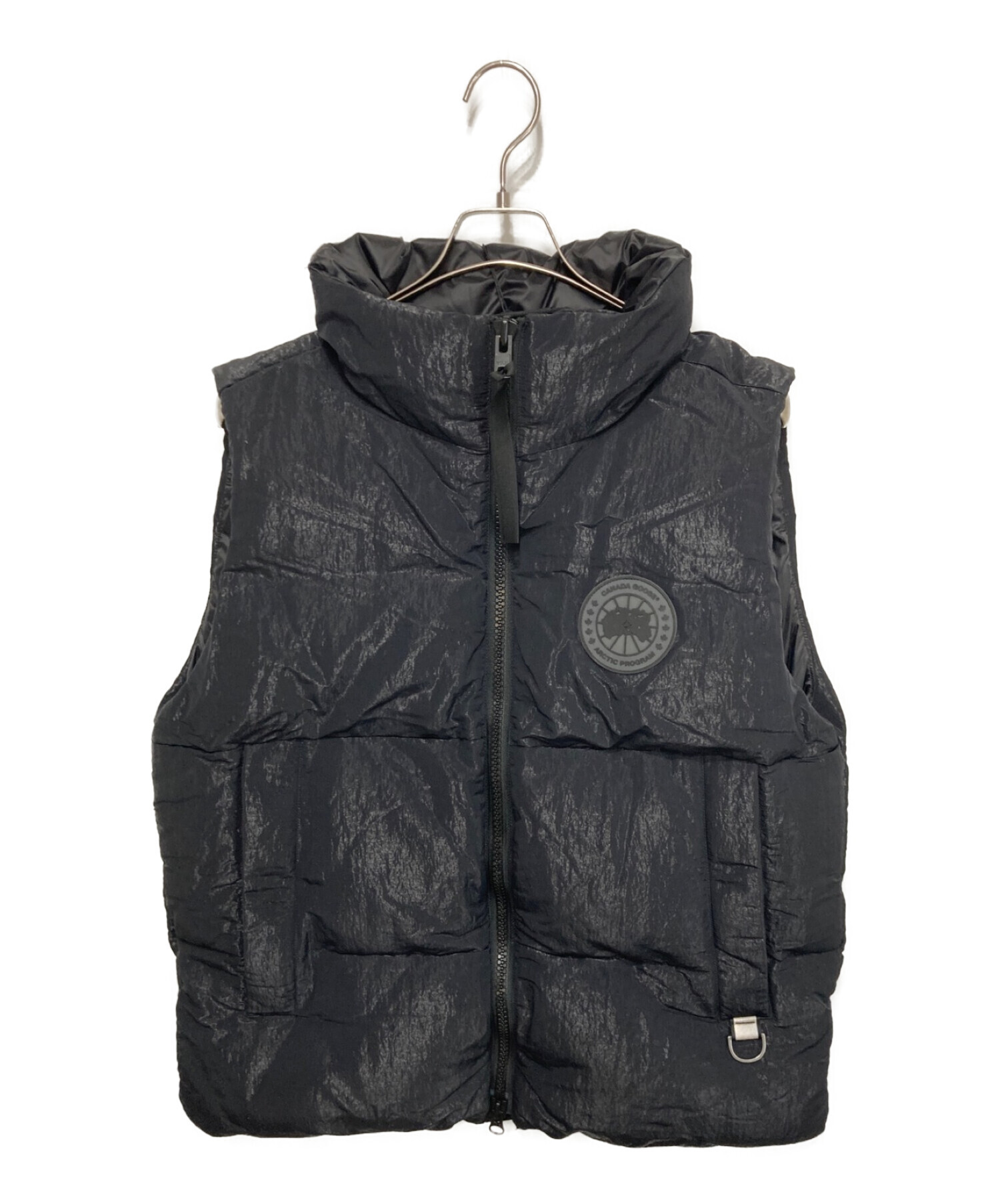 中古・古着通販】CANADA GOOSE (カナダグース) Everett Vest SATIN ブラック サイズ:L 未使用品｜ブランド・古着通販  トレファク公式【TREFAC FASHION】スマホサイト