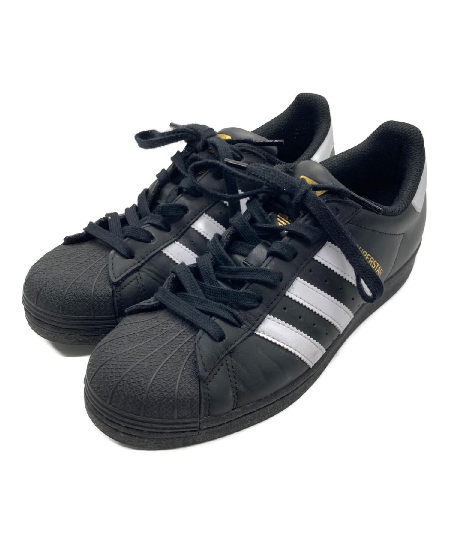 中古・古着通販】adidas (アディダス) スーパースター ブラック サイズ